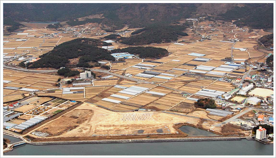 거제스포츠파크 조성 현장사진