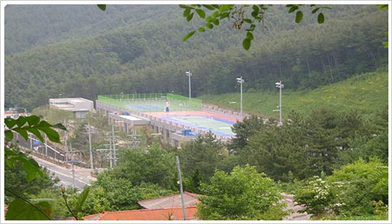 장승포 하수종말처리시설 건설사업 전경사진