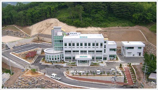 연초면 청사 신축공사 전경사진