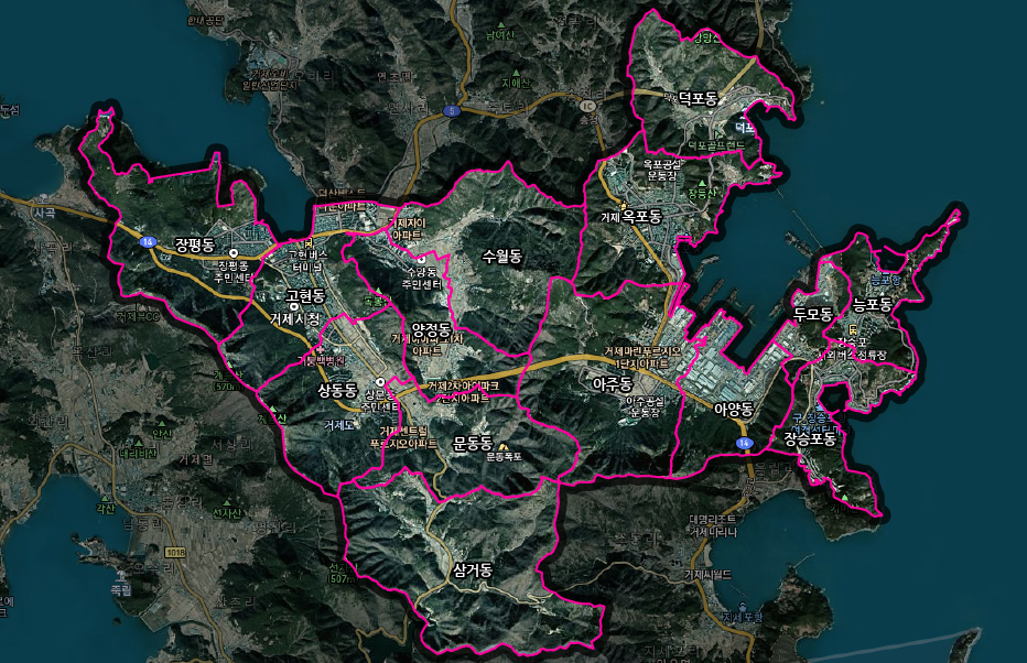 읍면동 사진