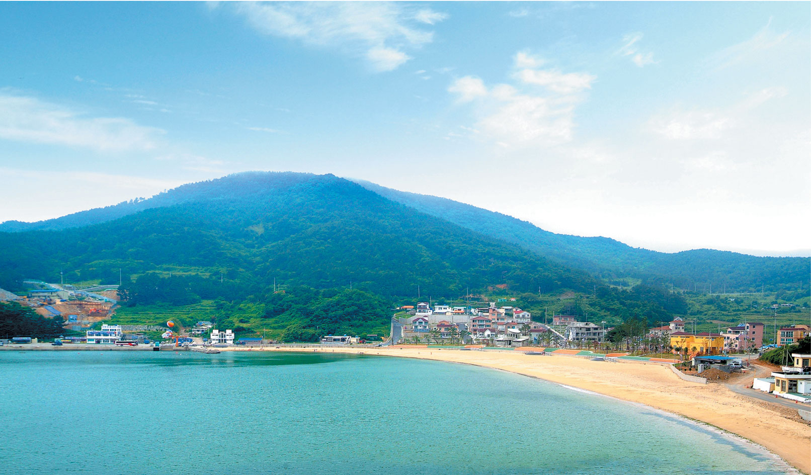 와현 모래숲 해변 해수욕장