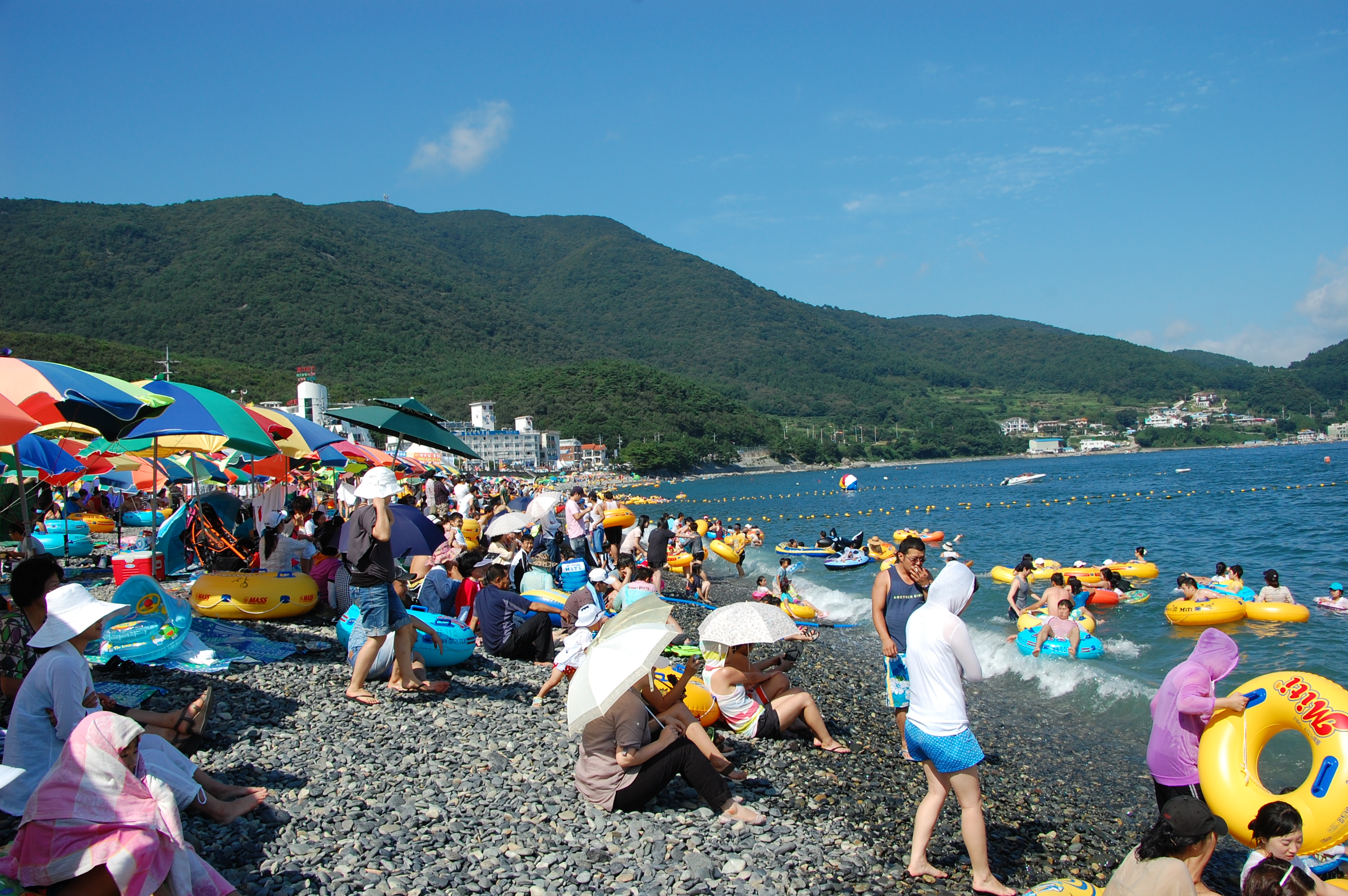 학동 흑진주 몽돌해변