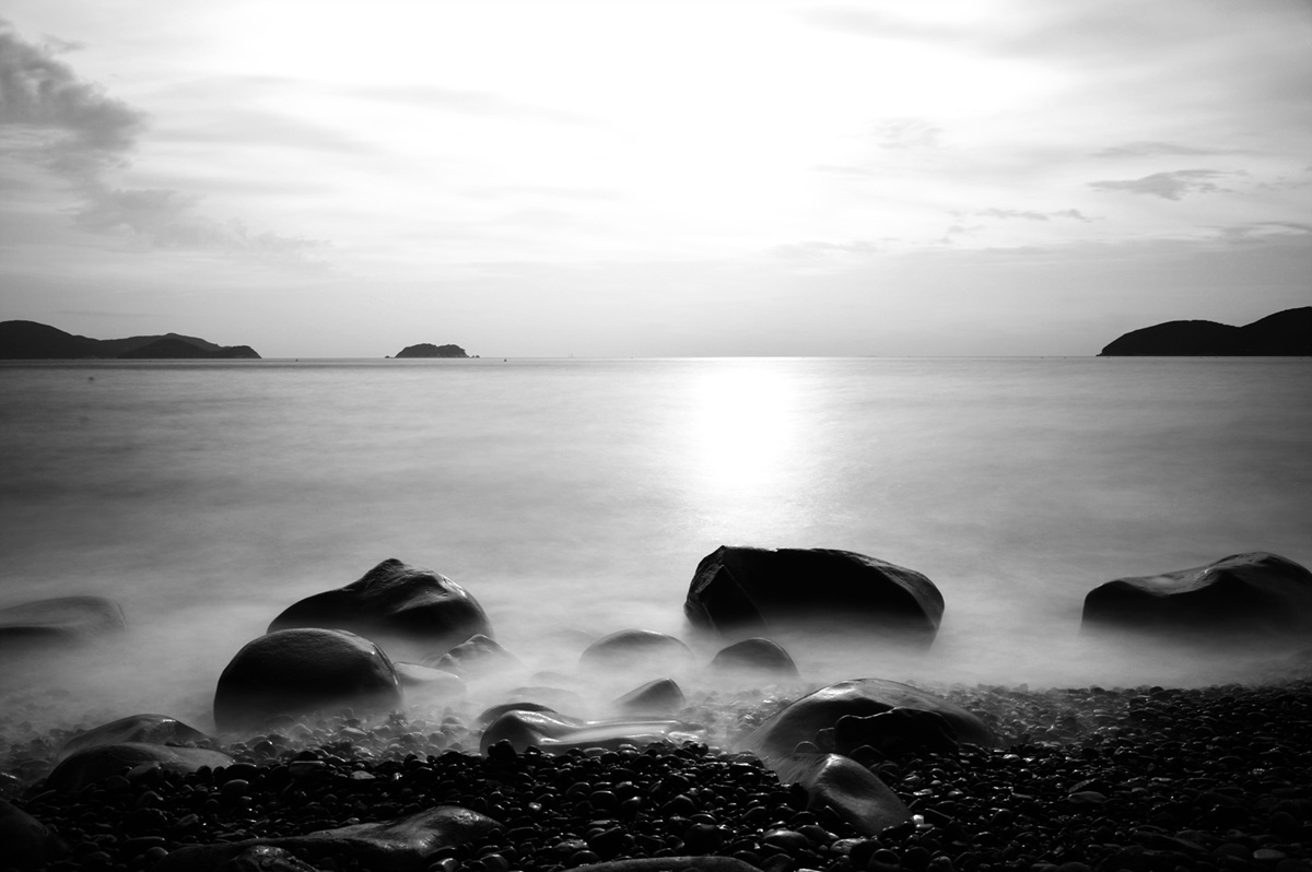학동 흑진주 몽돌해변