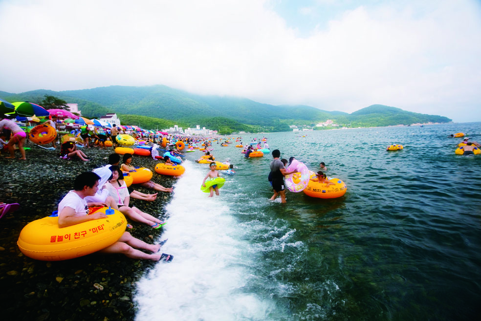 학동 흑진주 몽돌해변