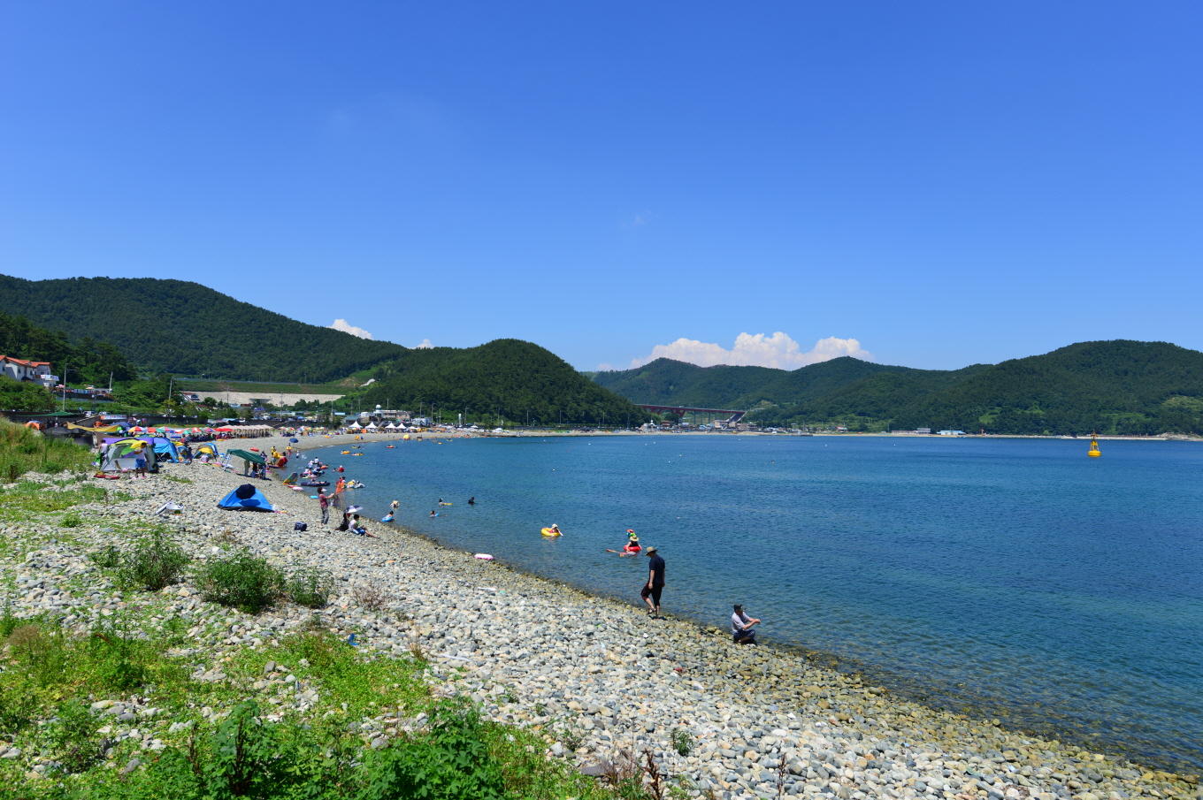 농소몽돌 해수욕장