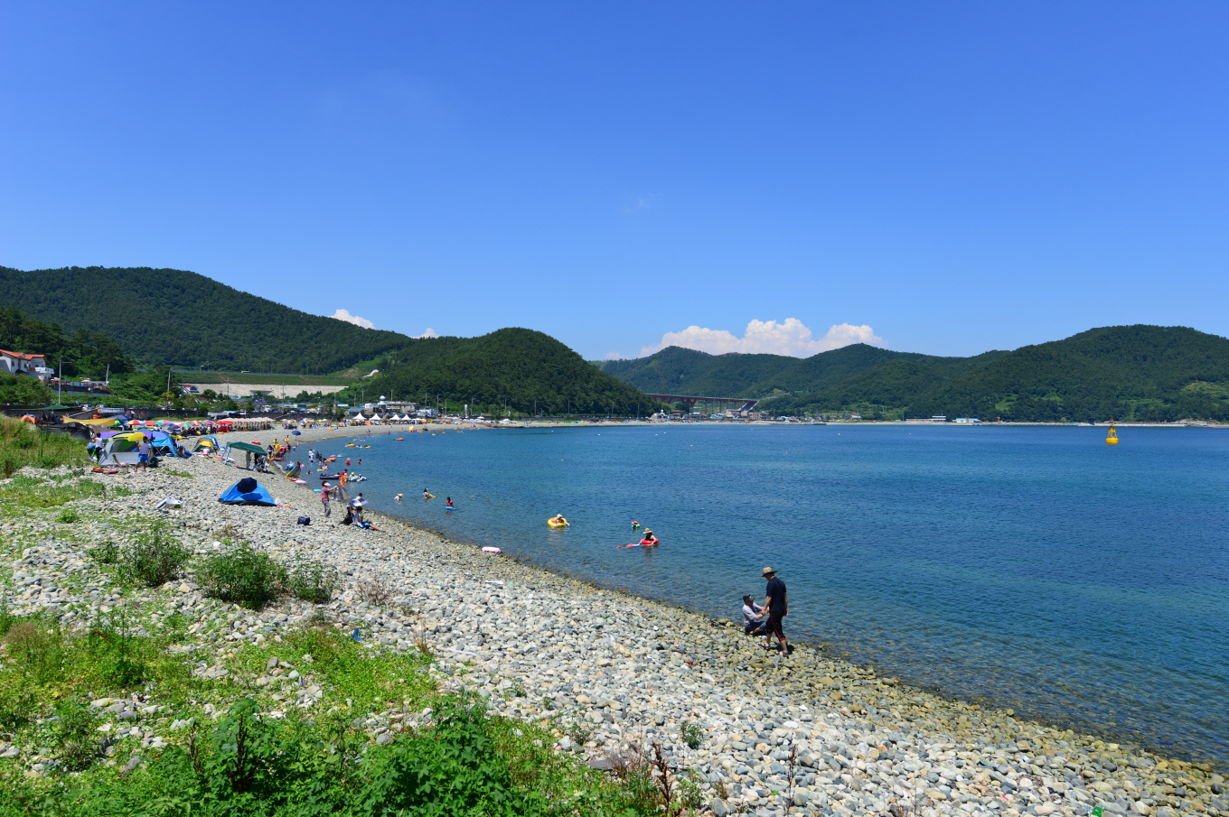 농소몽돌 해수욕장