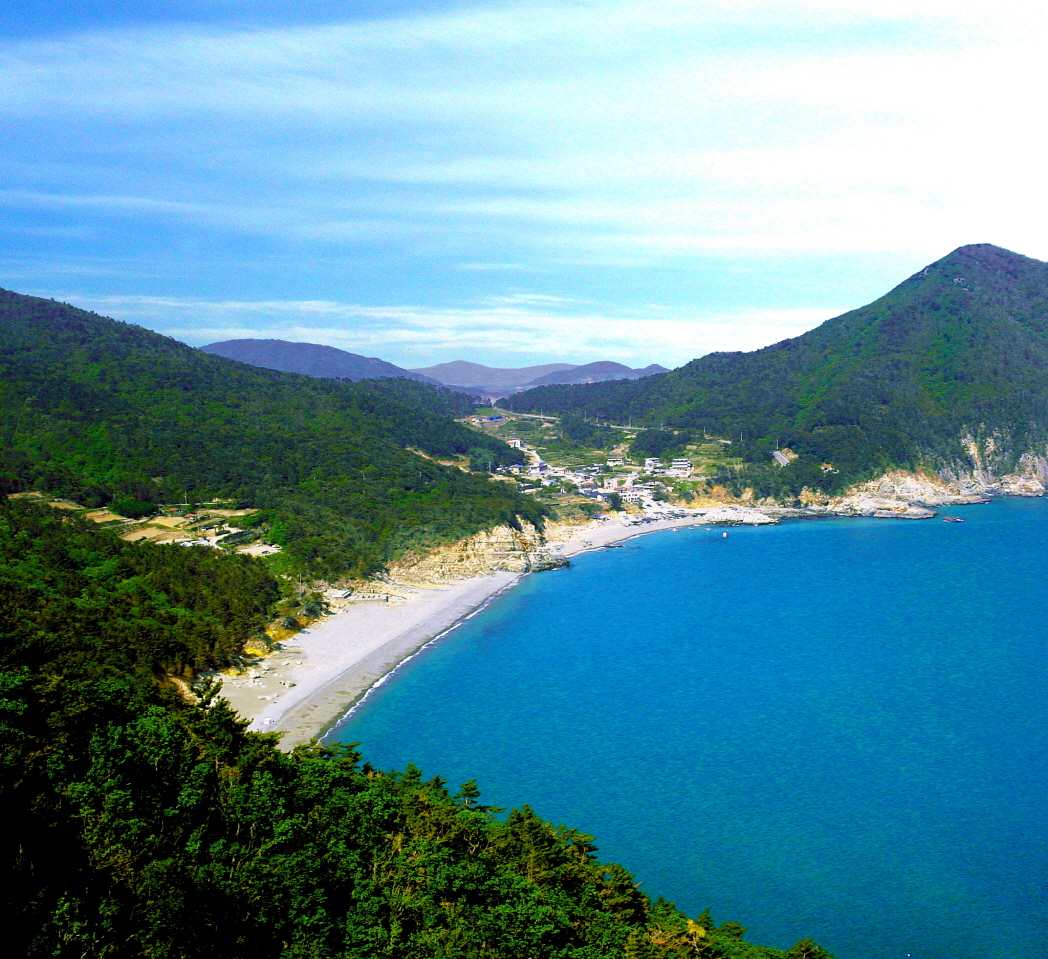 여차몽돌해변