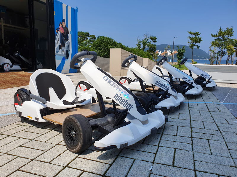 거제조선해양문화관 전동바이크
