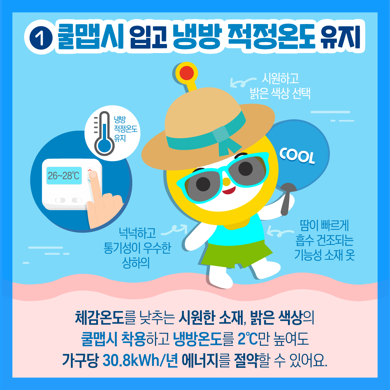 하절기 SOS 기후행동 캠페인 참여 협조 이미지