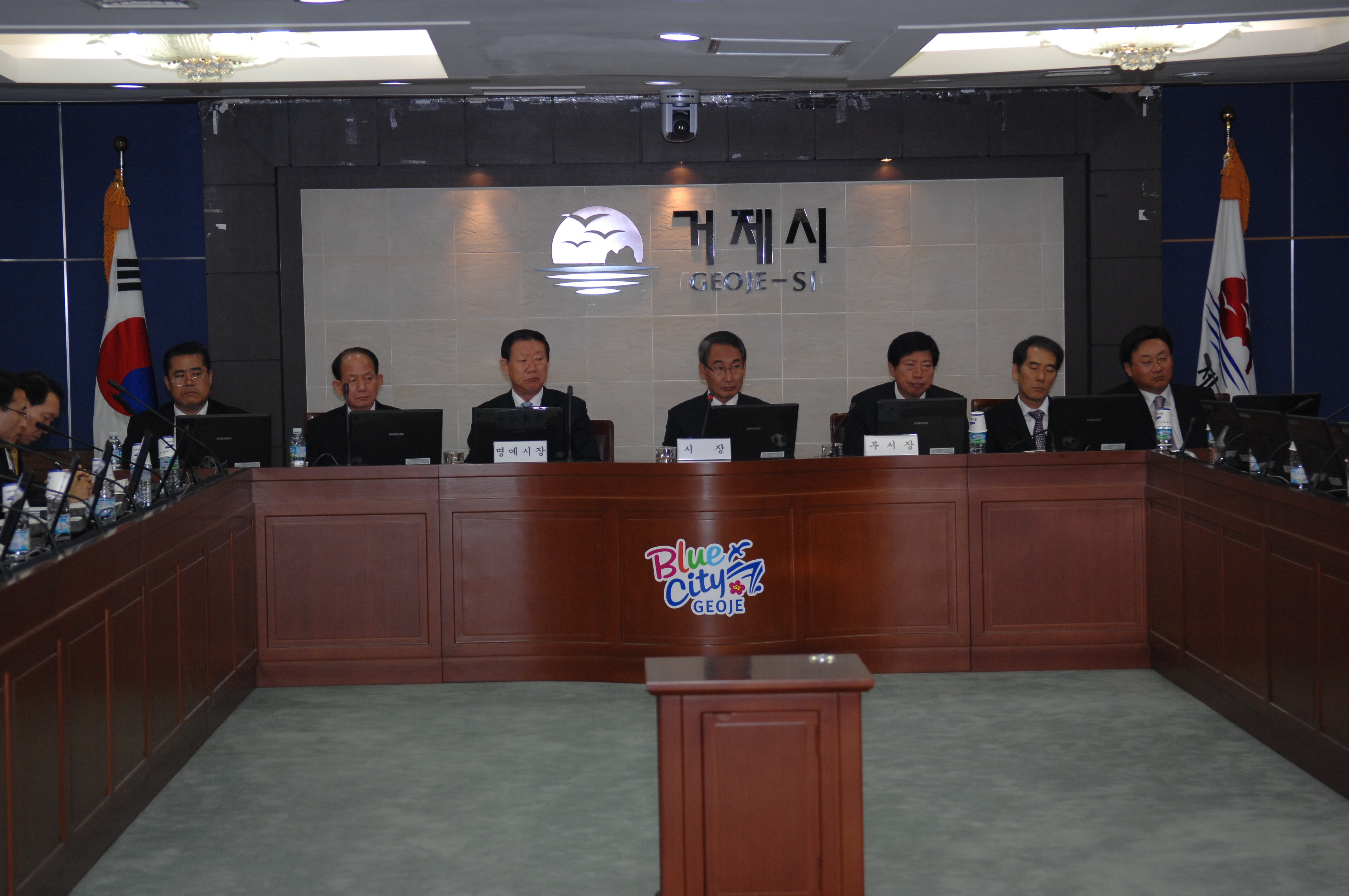 거제시, 신문사 대표에게 노하우 전수받다  현장 이미지