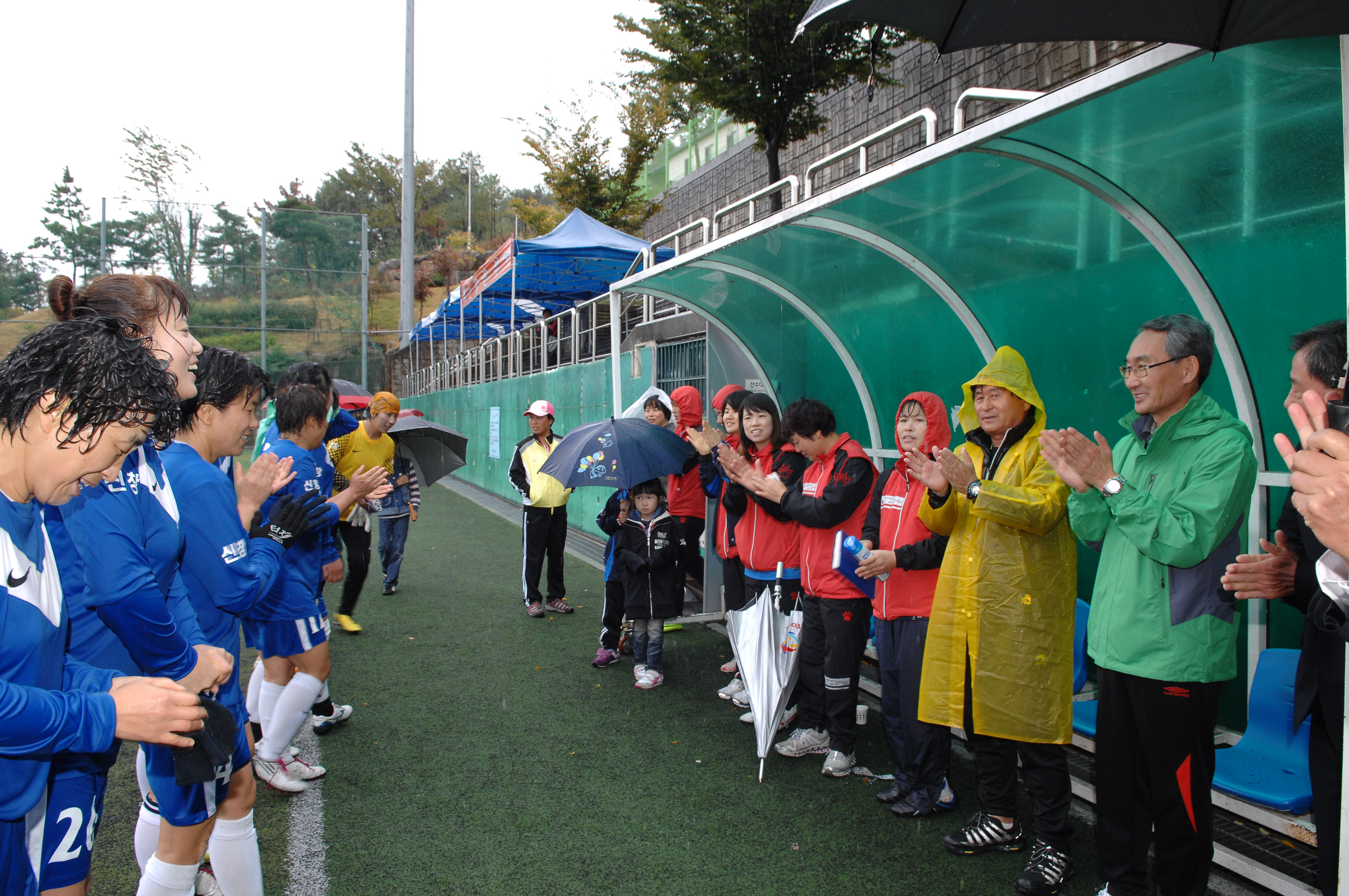 경남생활체육대축전 거제시 선수단 선전 현장 이미지
