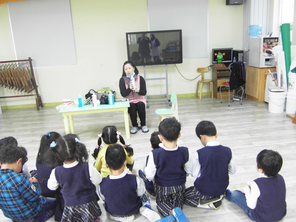 보건소, 영유아 구강건강교실 프로그램 운영 현장 이미지