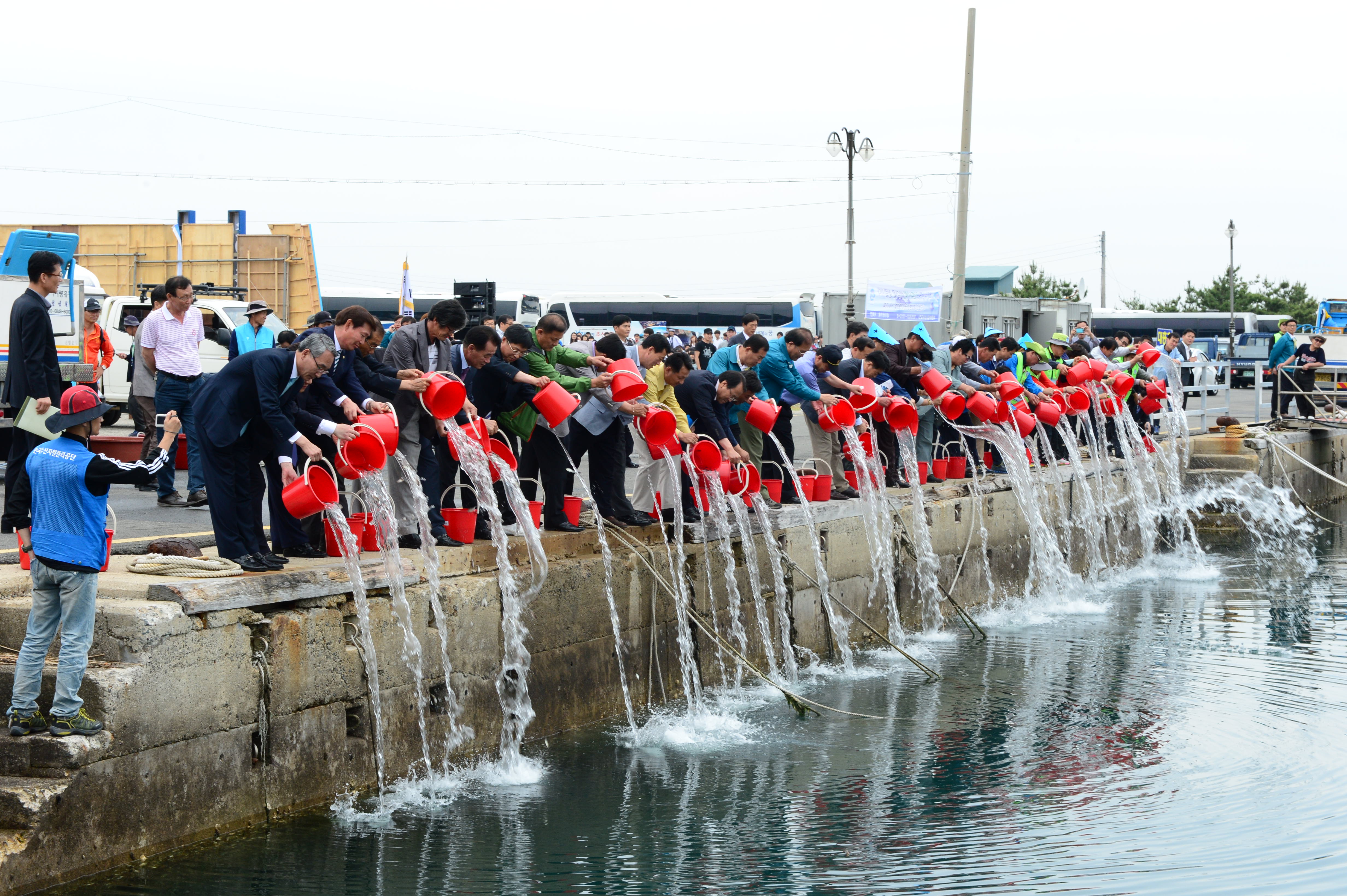 거제시 제18회 바다의 날 행사 개최 현장 이미지