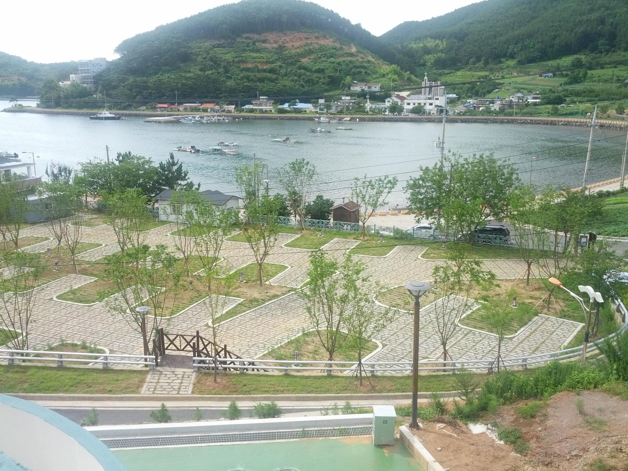 칠천도 옥계 오토캠핑장 개장 현장 이미지