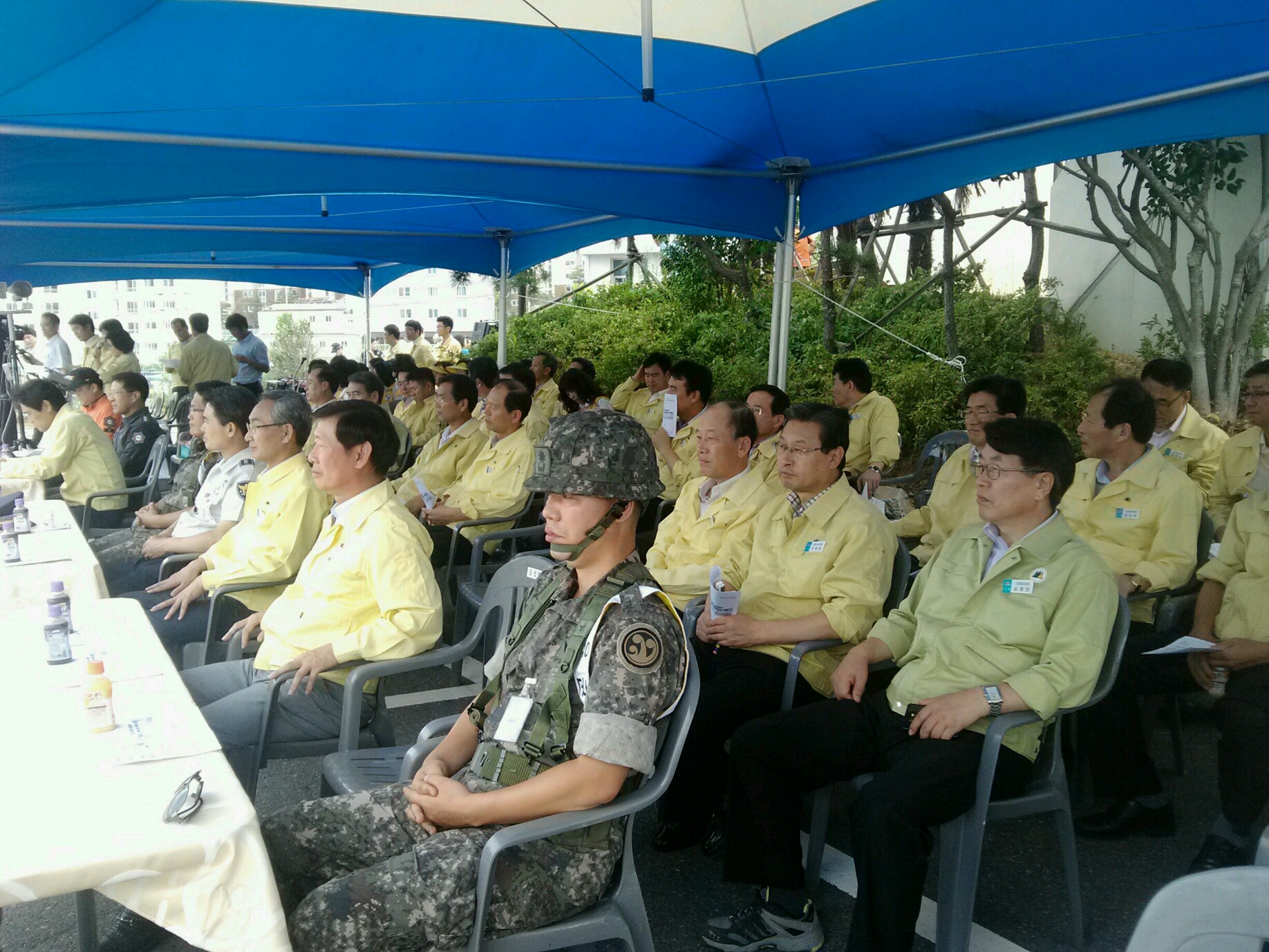 거제시, 강도 높은 훈련으로 전시 대비  현장 이미지