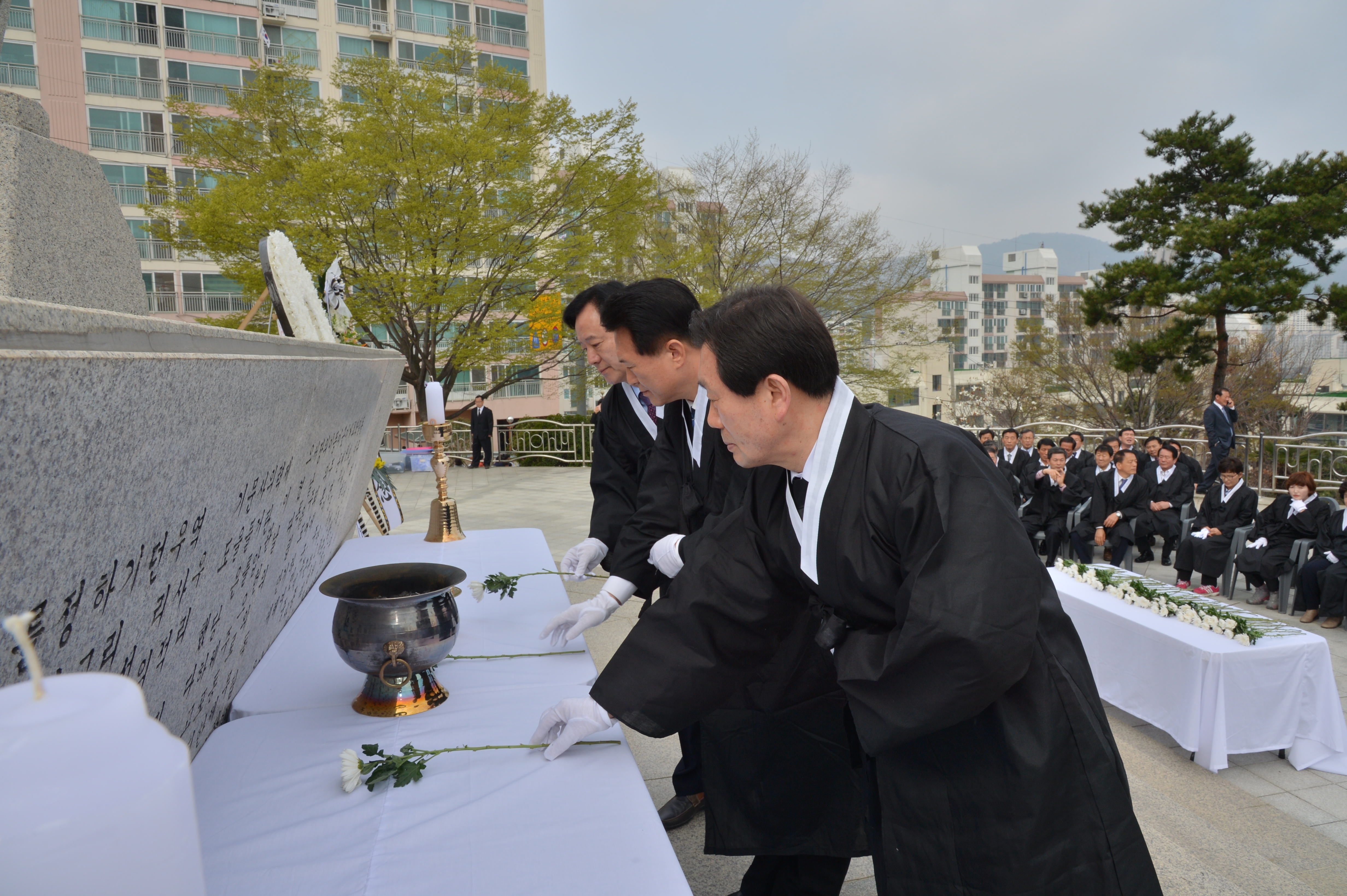 제6회 아주독립만세운동 기념행사 개최, 동민의날 행사 뒤이어 현장 이미지