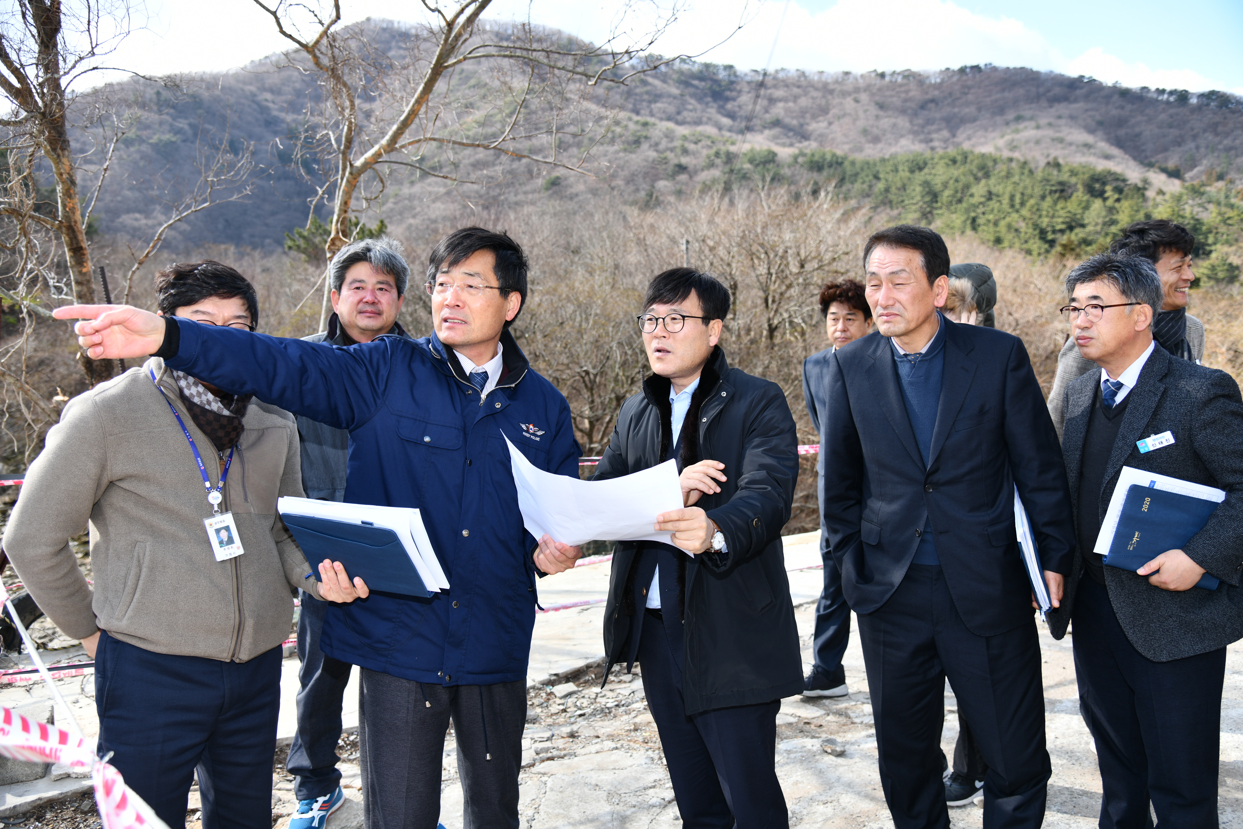 변광용 시장, 동부저수지 관광 명소화 방안 찾자 현장