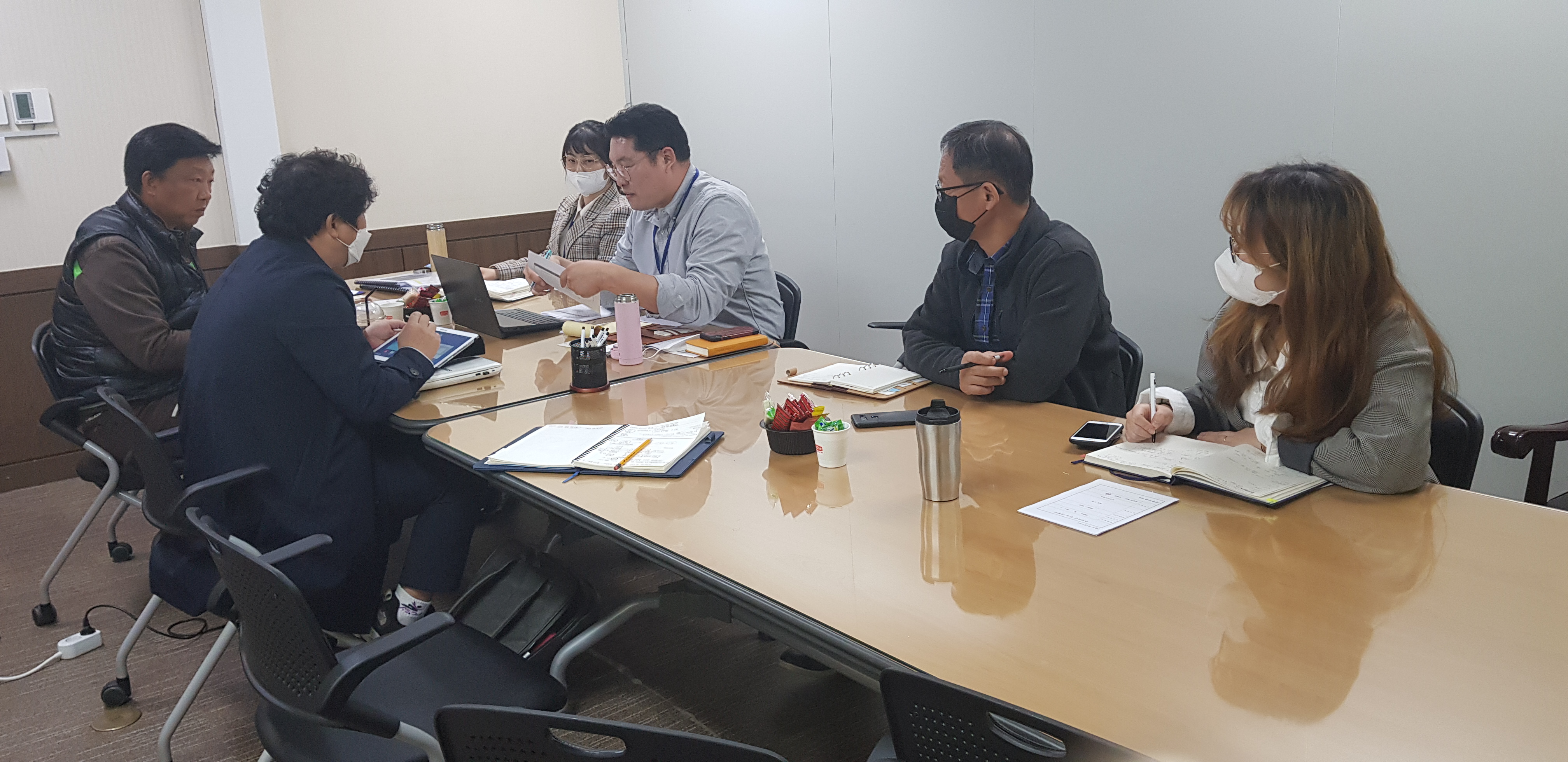 거제시, 2020년 제2차 마을기업 공모 개별컨설팅 실시 현장 이미지