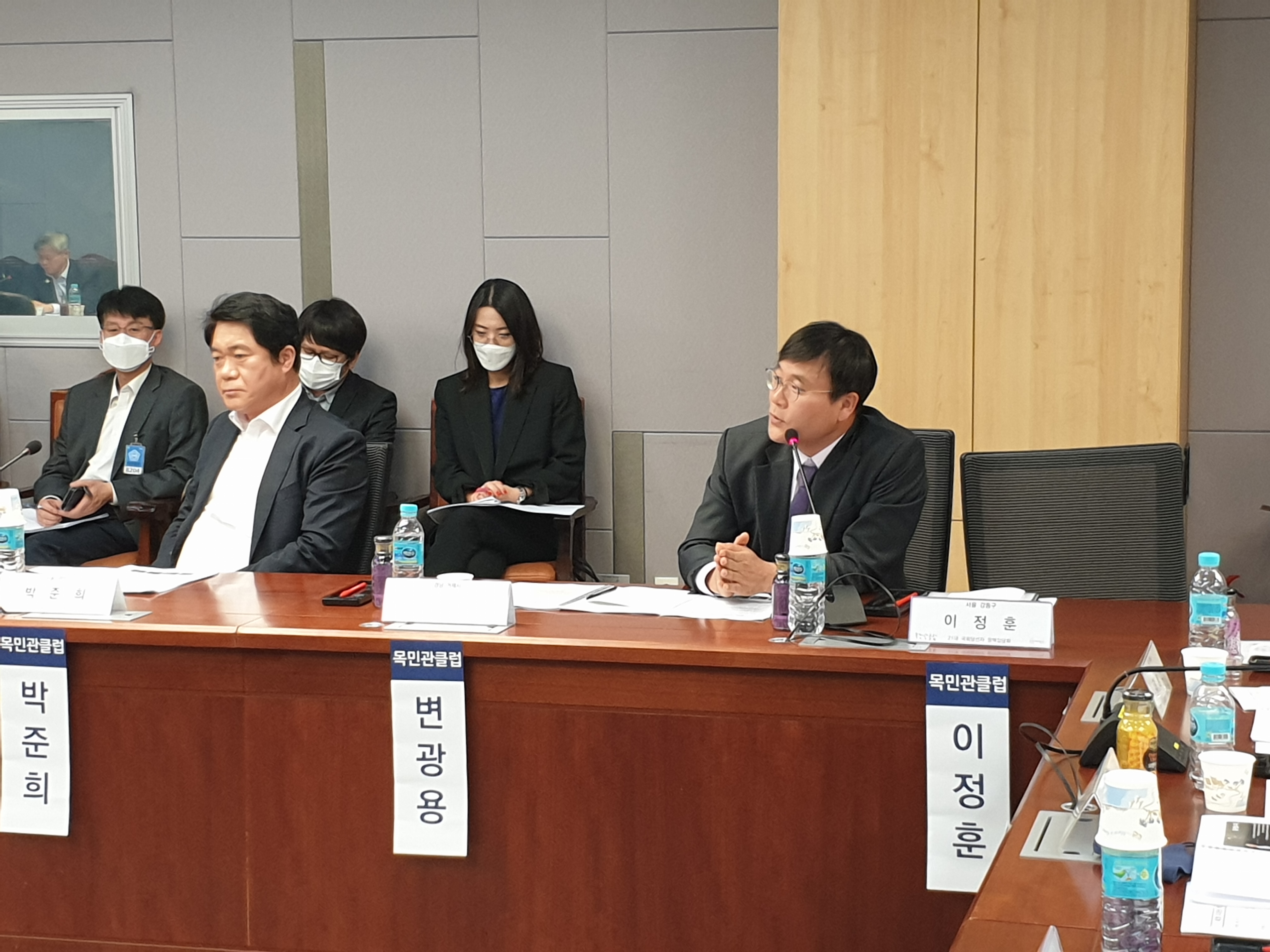 변광용 거제시장, 목민관클럽 정책집담회 참석 현장 이미지