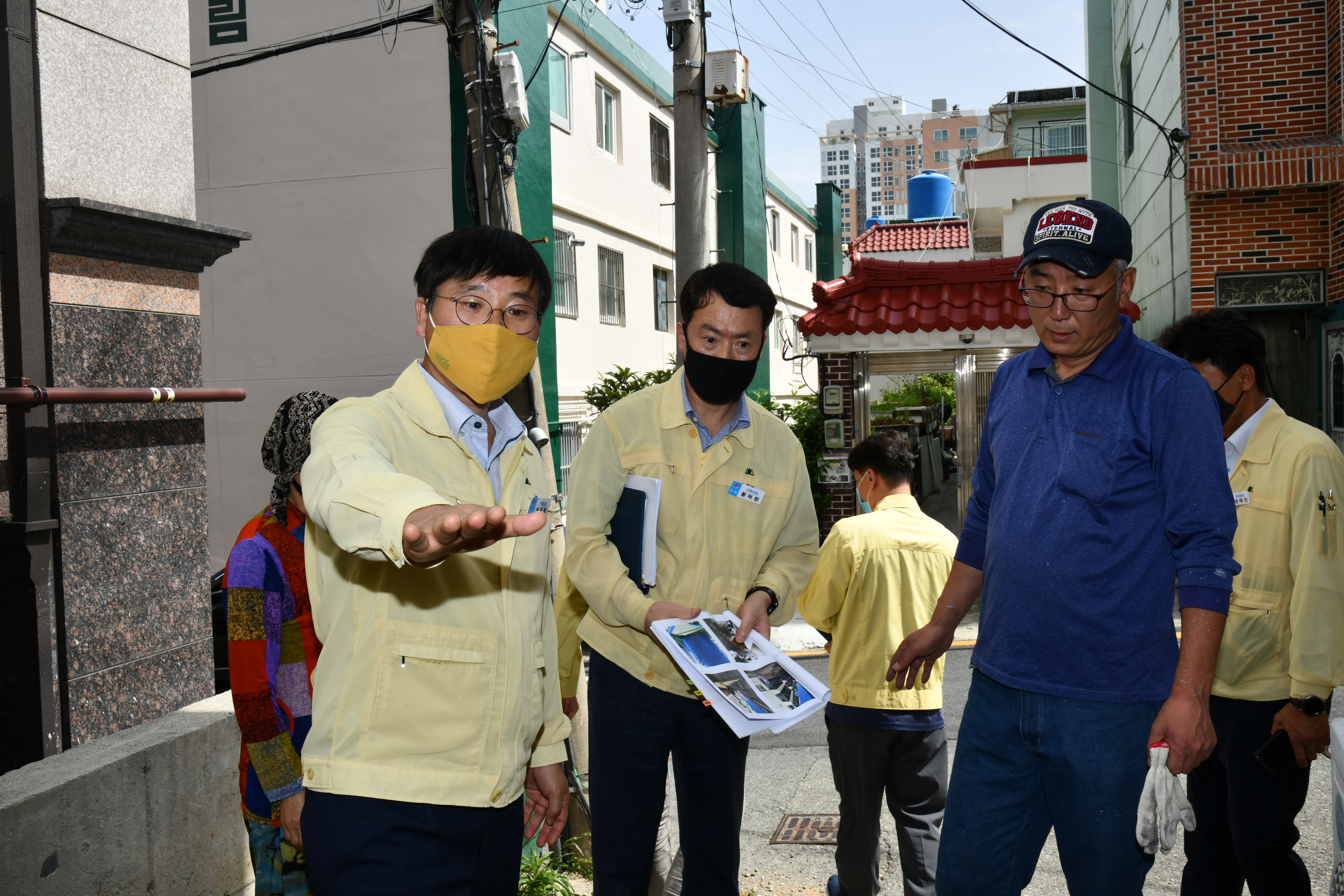 변광용 시장 “시민 주거만족 향상 위해 지속적인 관심 기울일 것” 현장 이미지