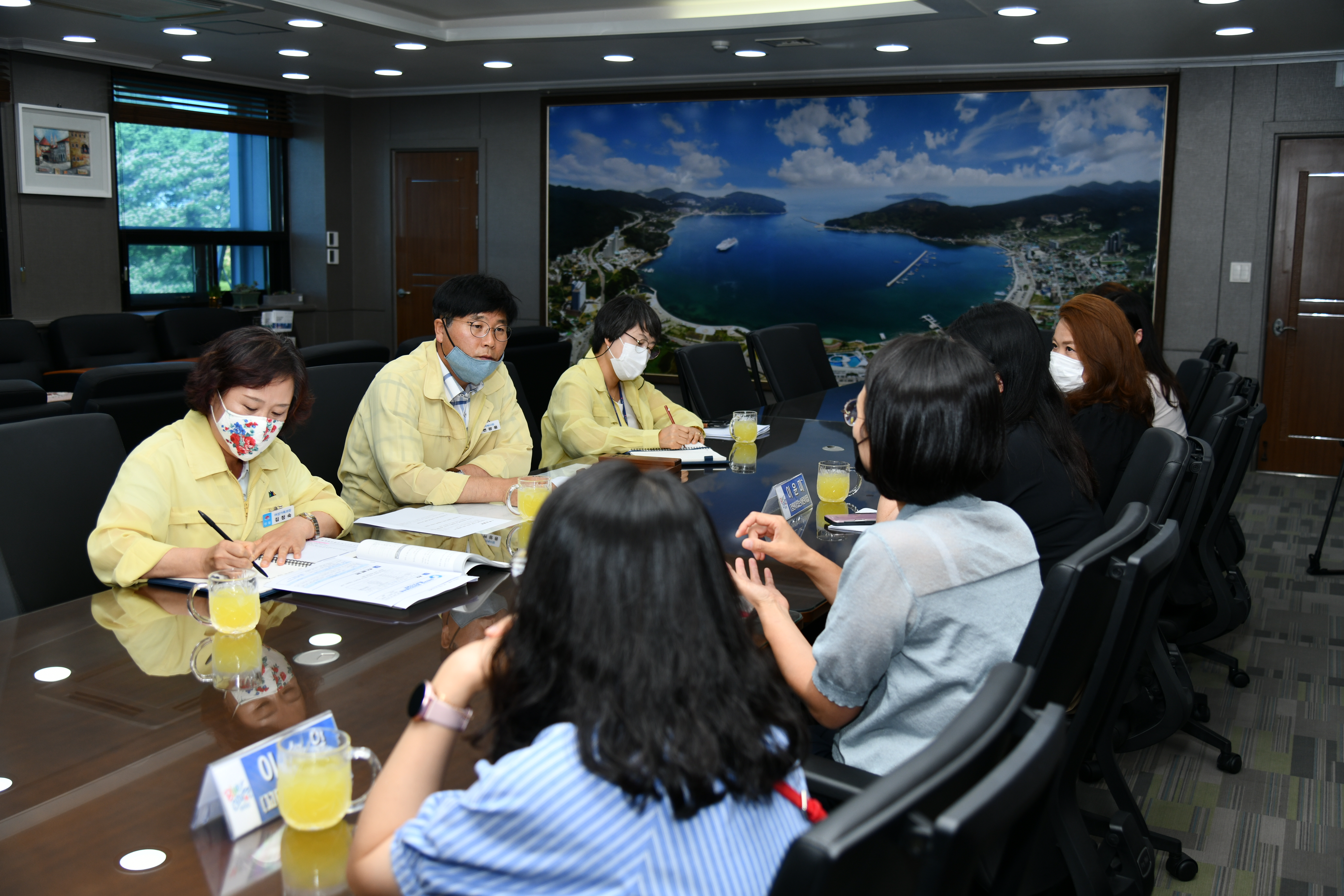 변광용 거제시장, 어린이집 학부모와 간담회 가져 현장 이미지
