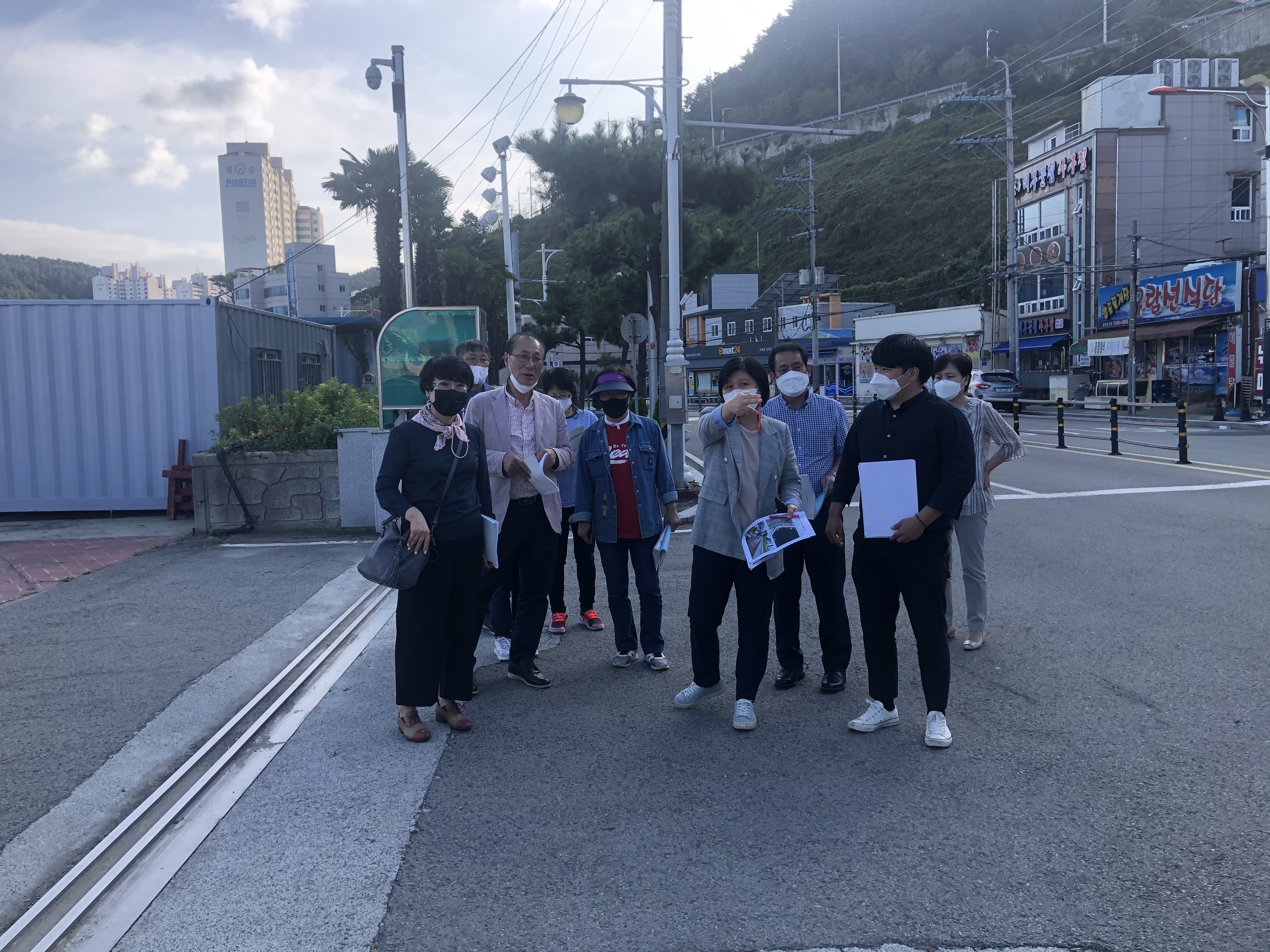거제시, 주민참여예산위원 현장 실사 나서 현장 이미지