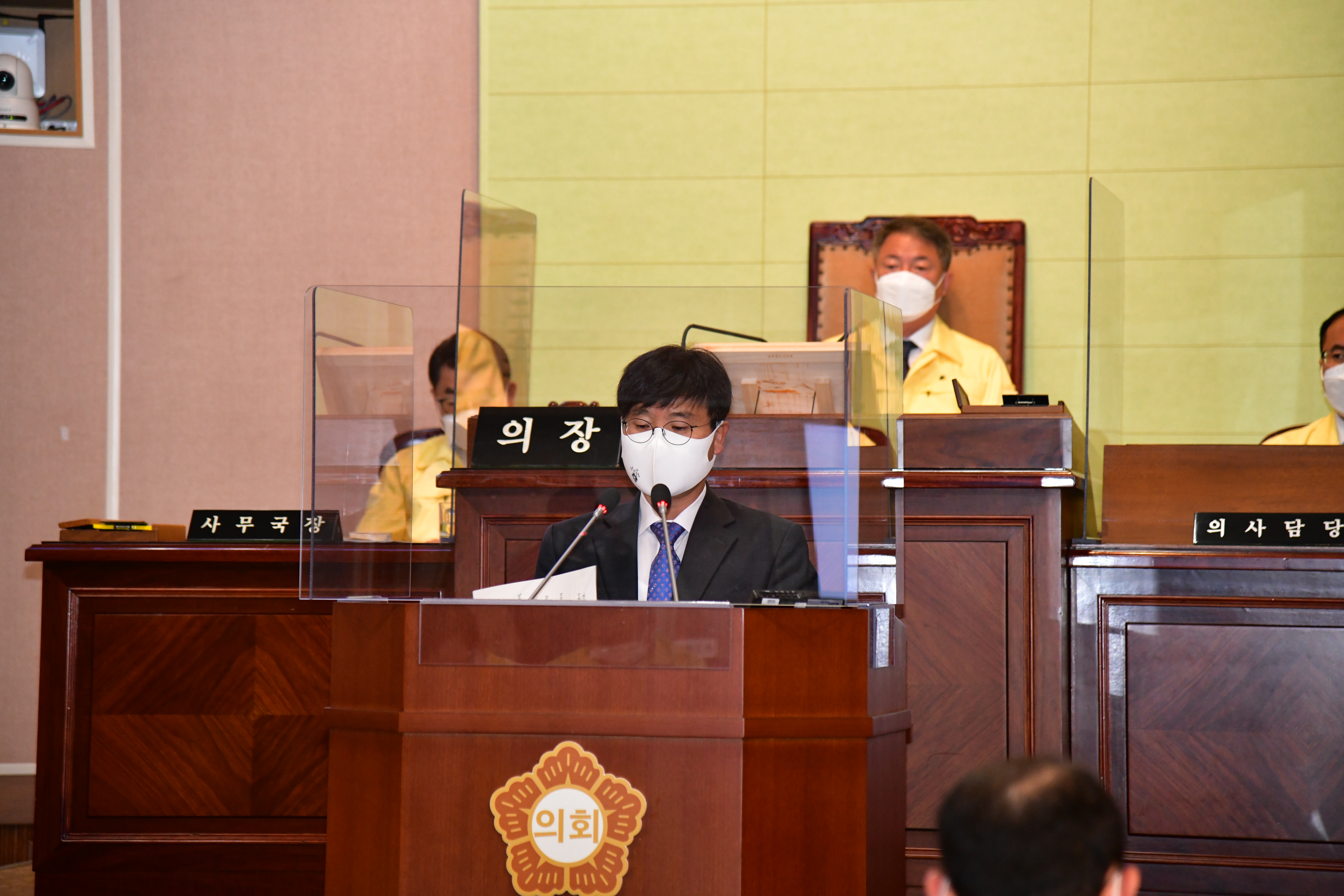 변광용 시장, 시정연설 통해 2021년 시정 운영방향 밝혀 현장 이미지