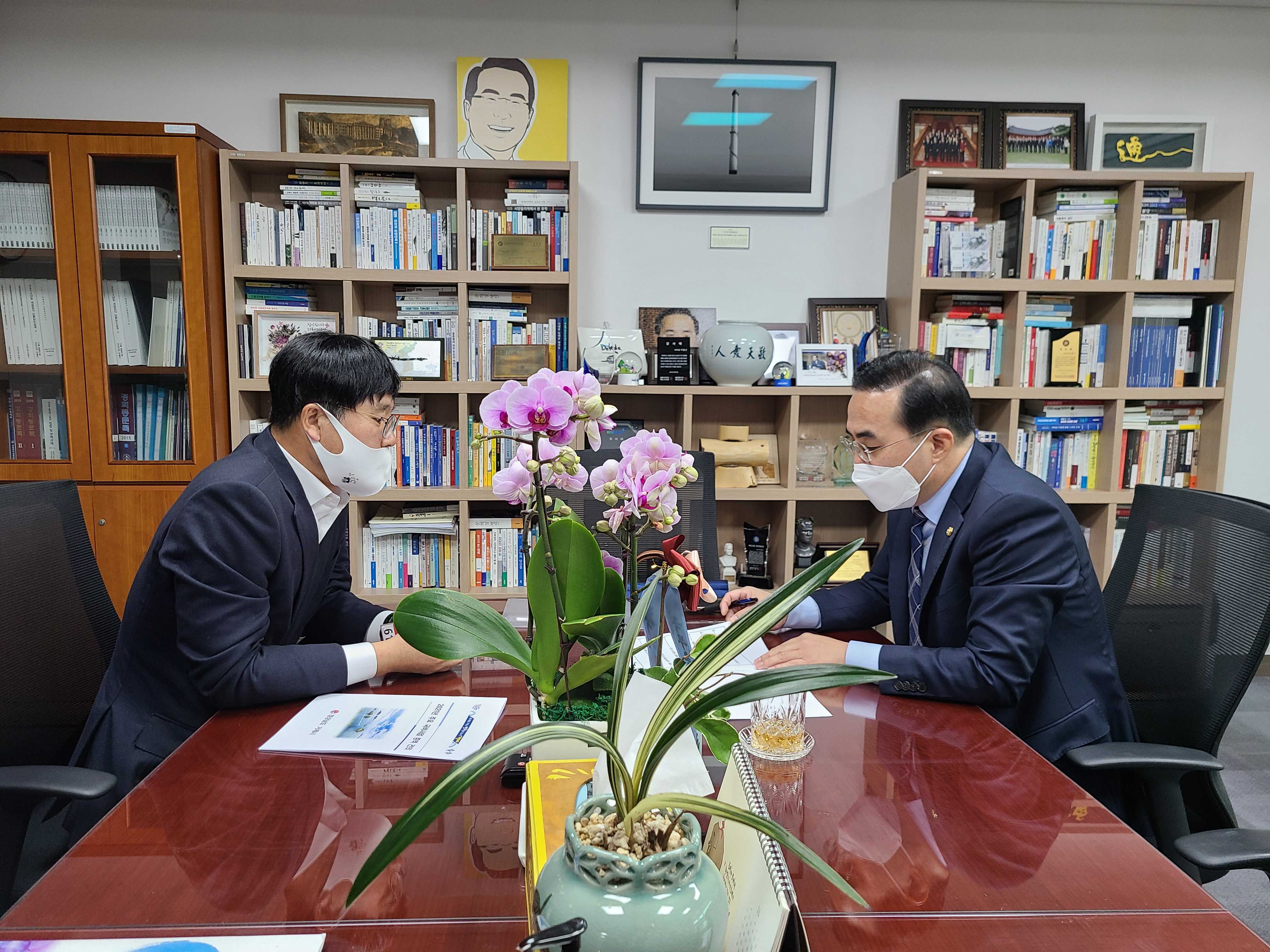 변광용 거제시장, 국회 찾아 내년도 국비확보 사활 현장 이미지