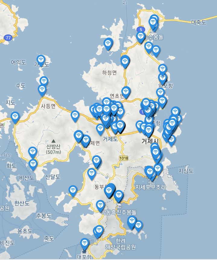 “무료 데이터 빵빵하게 즐기자” 전 지역 공공 와이파이 확대 현장 이미지