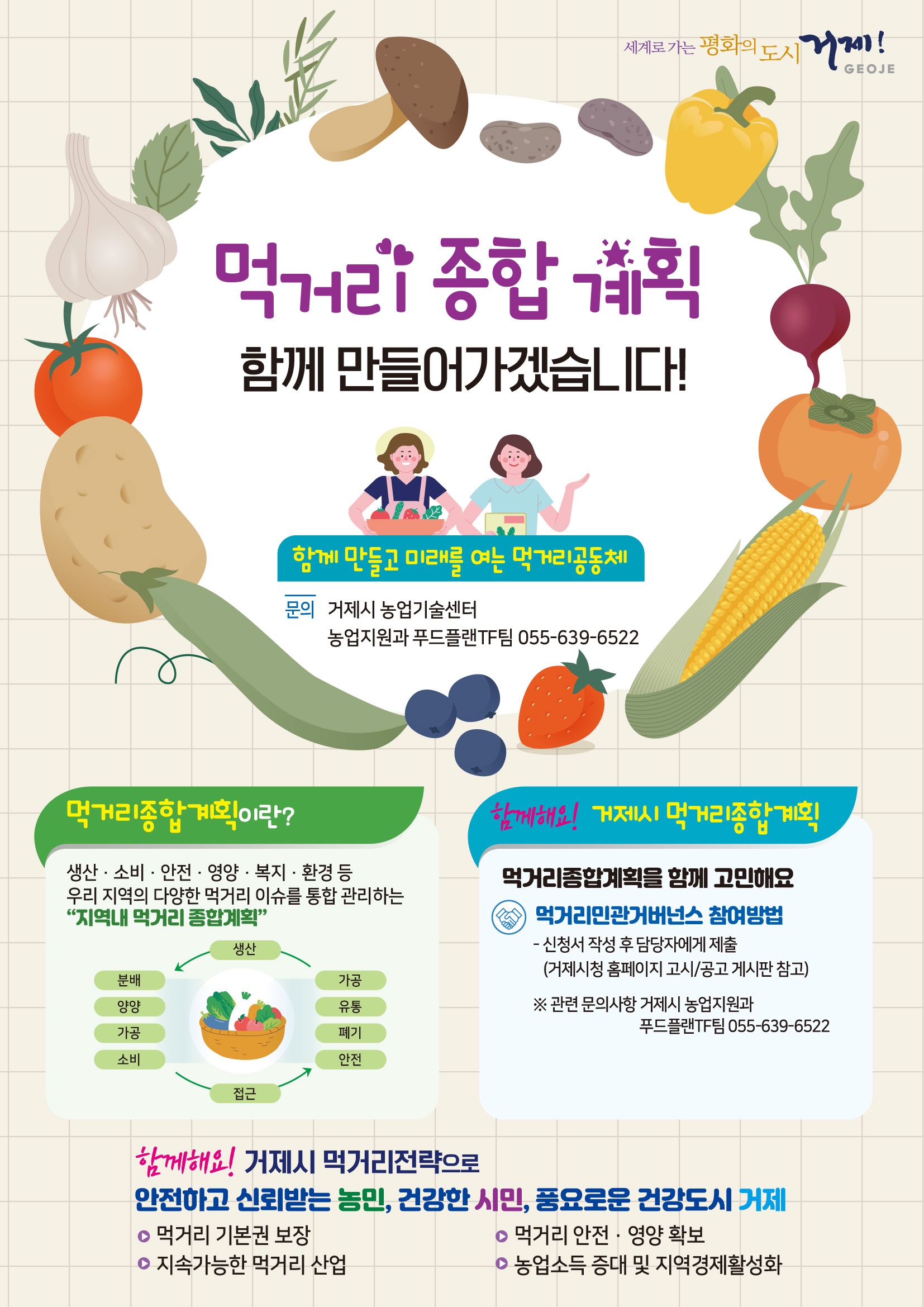 거제시, 먹거리 정책 민·관 거버넌스 구성 현장 이미지