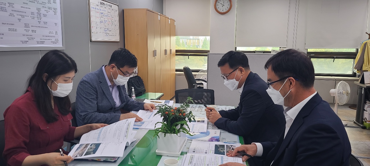 박환기 거제 부시장, 내년도 예산 확보 위해 경남도 방문 현장 이미지