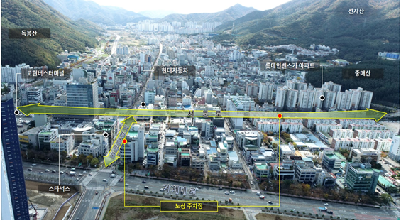 거제시, 경남 최초 노상공영유료주차장 주차요금 무인정산 시스템 도입 현장 이미지