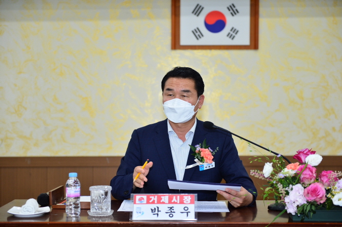 박종우 거제시장, 첫 면·동 순방 마쳐.. “시민에 더 가까이” 현장 이미지
