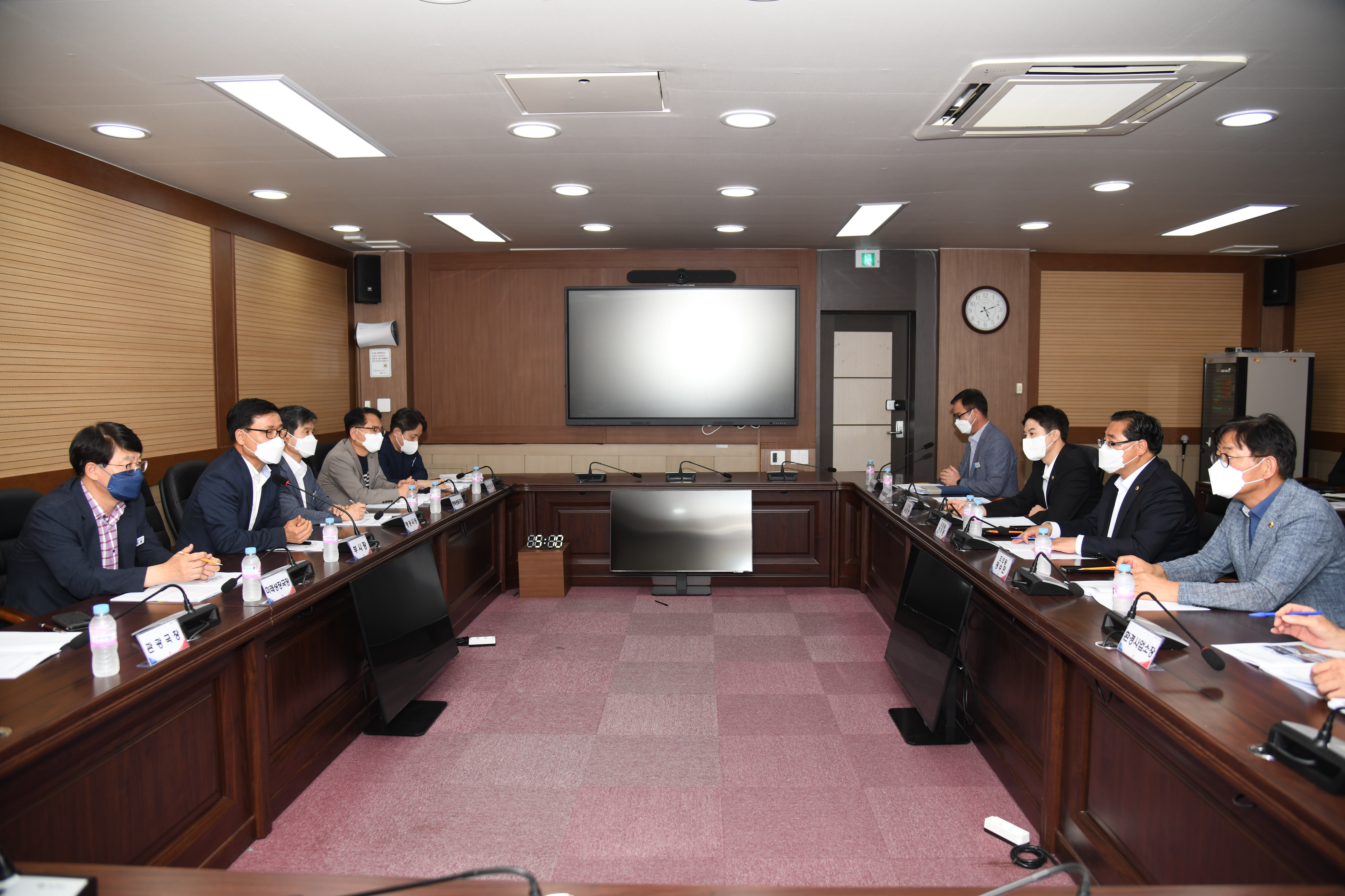 거제시, 지역 도의원 초청 소통간담회 개최 현장 이미지