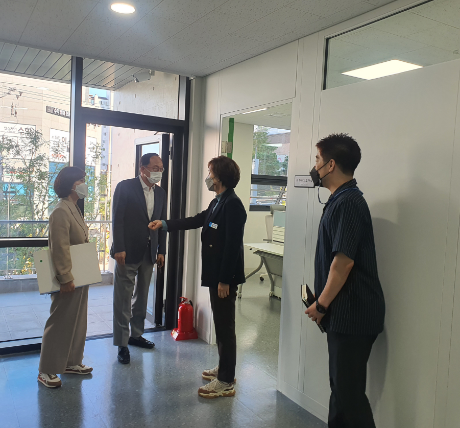 이기훈 거제시 부시장, 주요사업장 현장 방문 현장 이미지