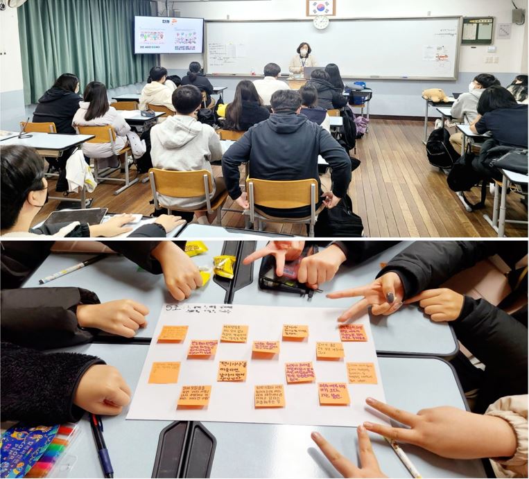 거제YWCA성폭력상담소, 찾아가는 맞춤형성평등교육’실시 현장 이미지