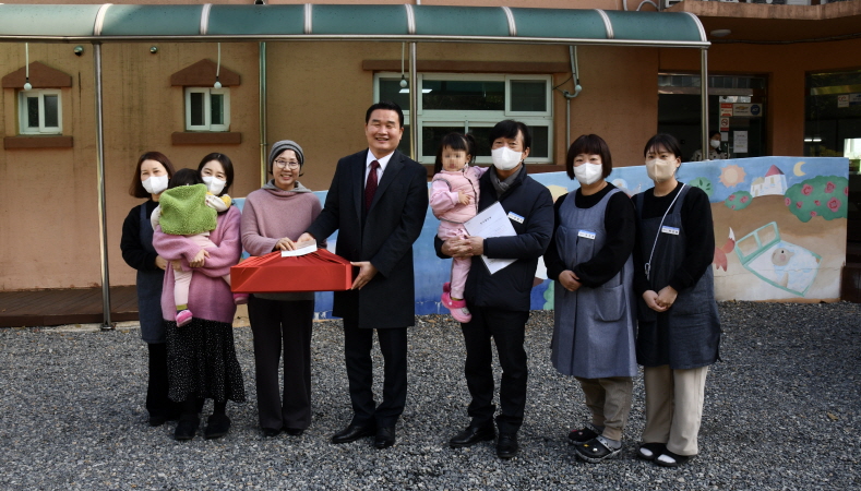 거제시, 설 맞이 사회복지시설 및 소외계층 위문 실시 현장 이미지