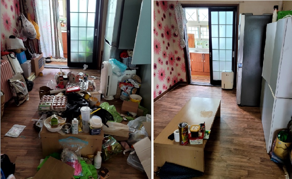 아주신협과 함께하는 ‘버리지 못하고 저장하는 이웃, 보살피는 마을’사업 순항 현장 이미지