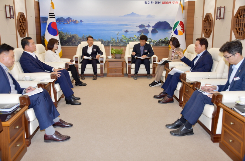 박종우 거제시장, 박완수 도지사 면담  “지역 현안 해결 총력” 현장 이미지