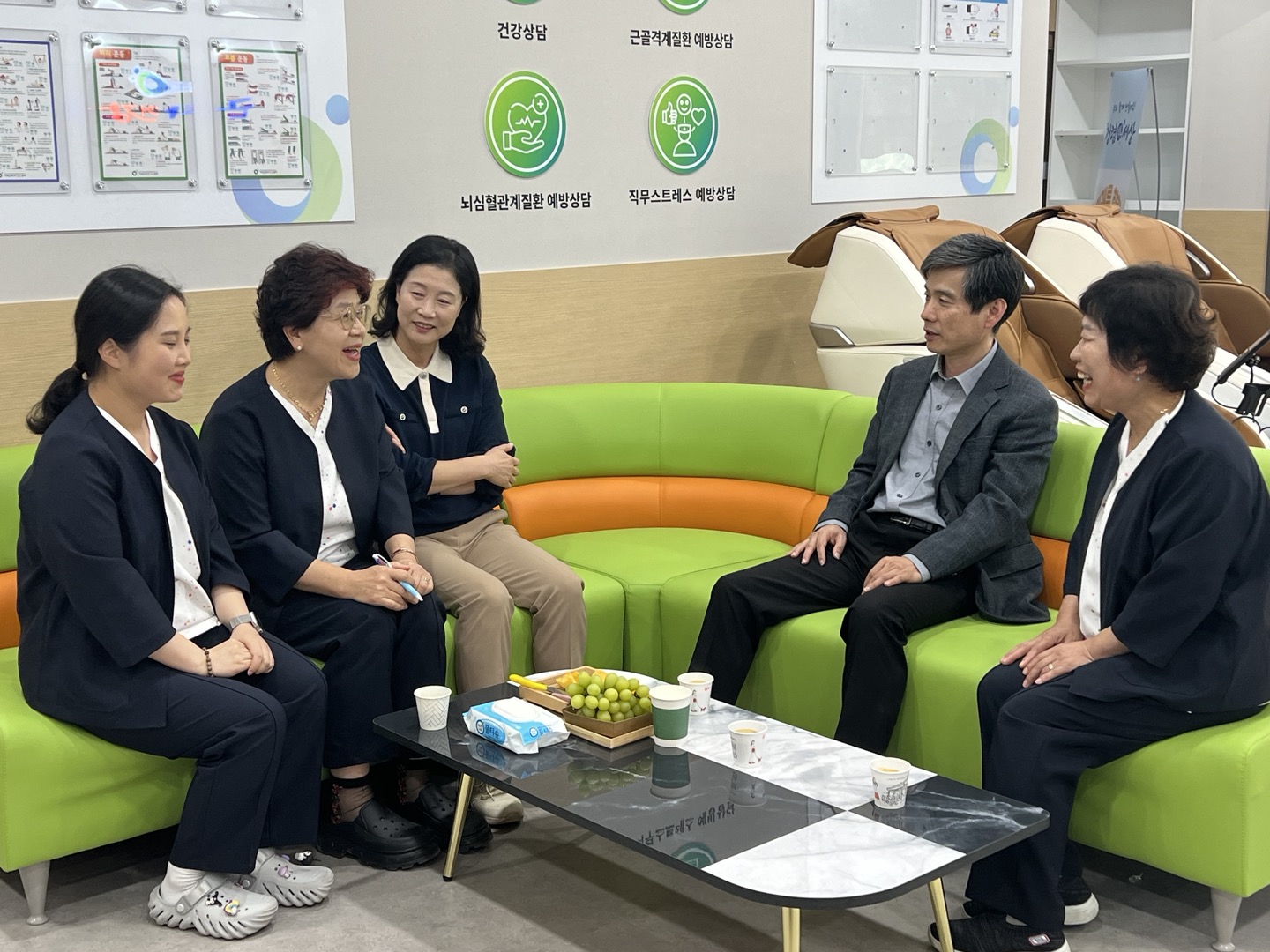 거제근로자건강센터 및 직업트라우마센터 업무 시작 현장 이미지