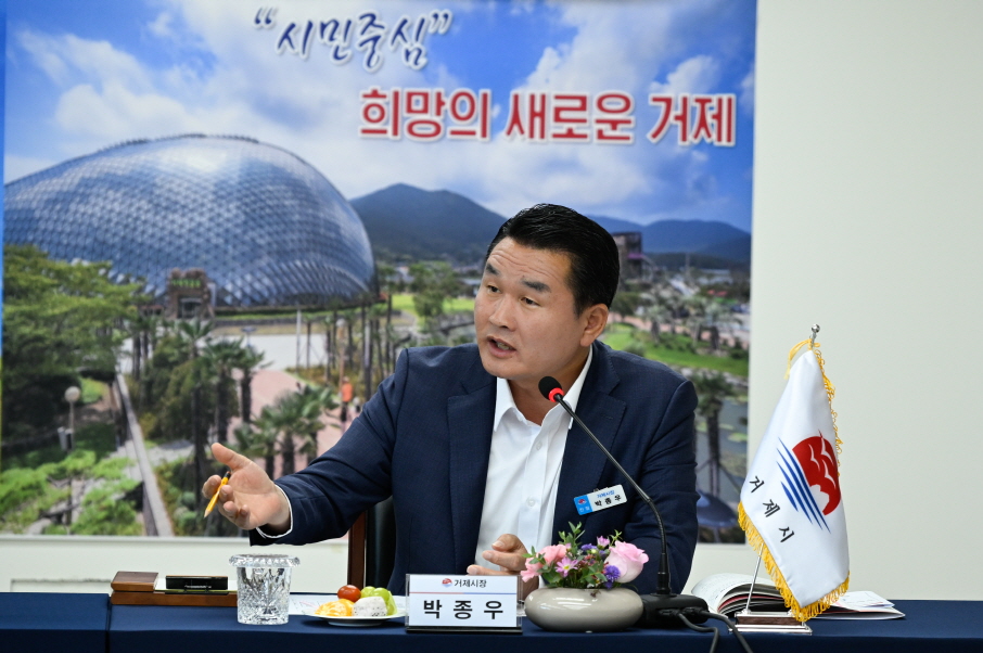 「거제~통영 고속도로 조기 착공 및 노선 연장」 거제․통영․고성 3개 시․군 공동 범시민 서명운동 전개 현장 이미지