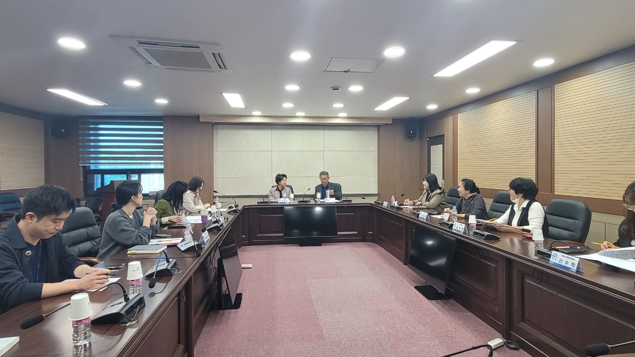 거제시, 노인일자리 수행기관 간담회 개최 현장 이미지