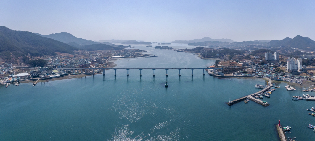 구)거제대교 전면통제 현장 이미지