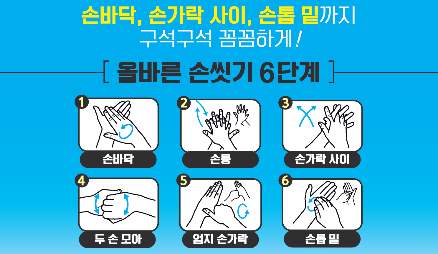 『올바른 손씻기』로 겨울철 감염병예방 홍보 현장 이미지