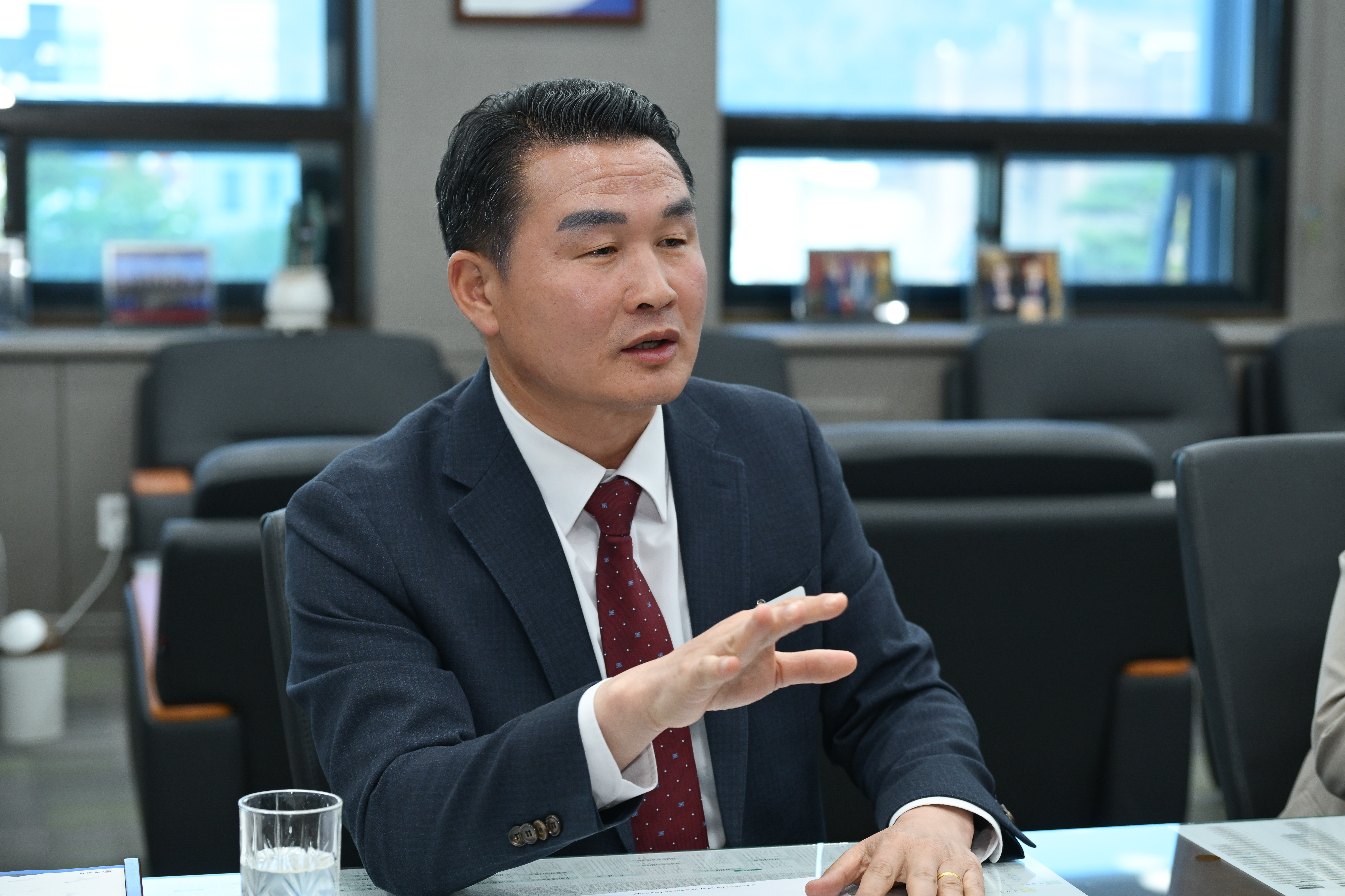 박종우 거제시장, 섬 지역 개발 위한 일본 출장 현장 이미지