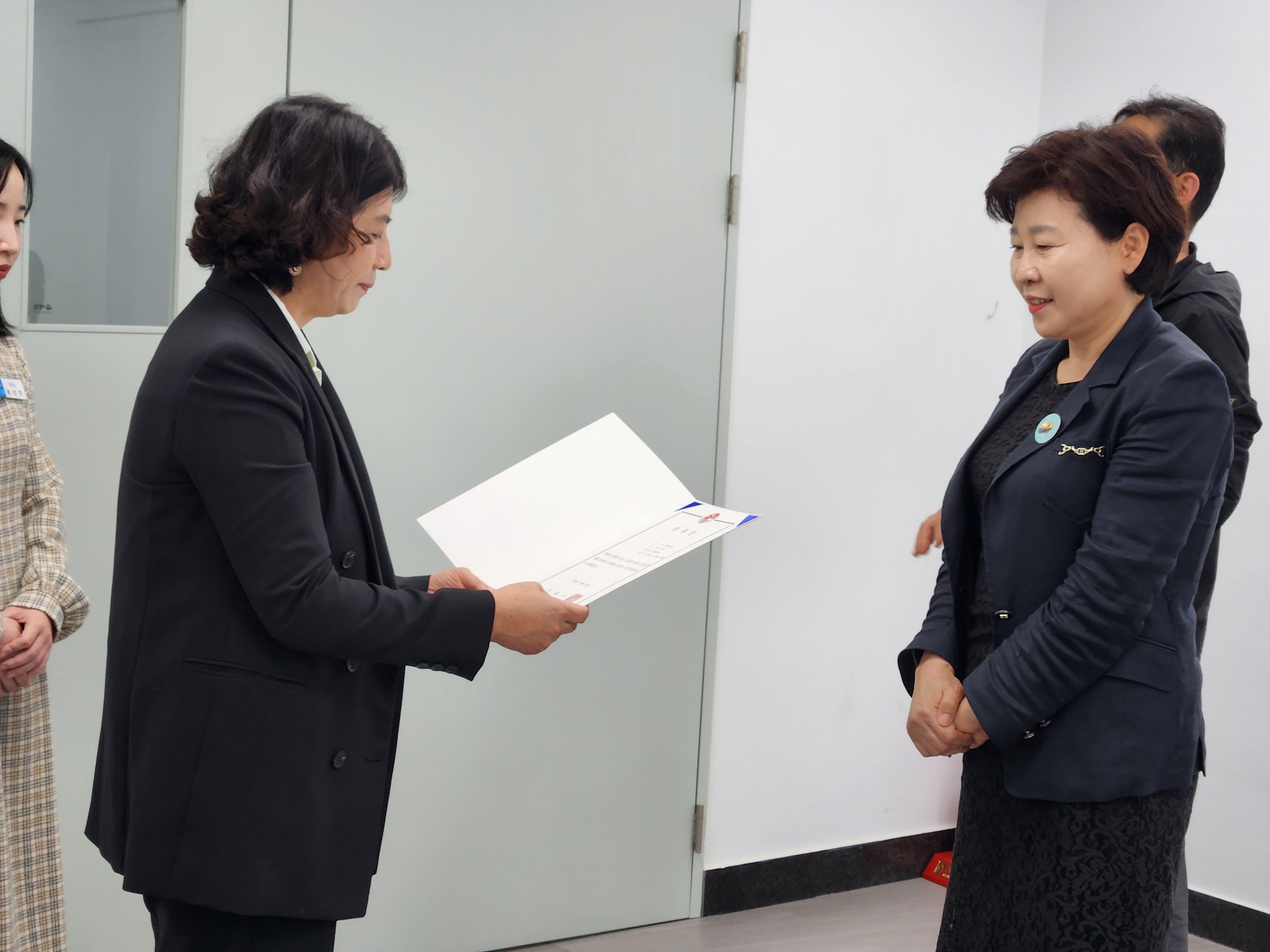 거제시 보건소, 올바른 금연 환경 조성을 위한 금연 서포터즈 위촉 현장 이미지