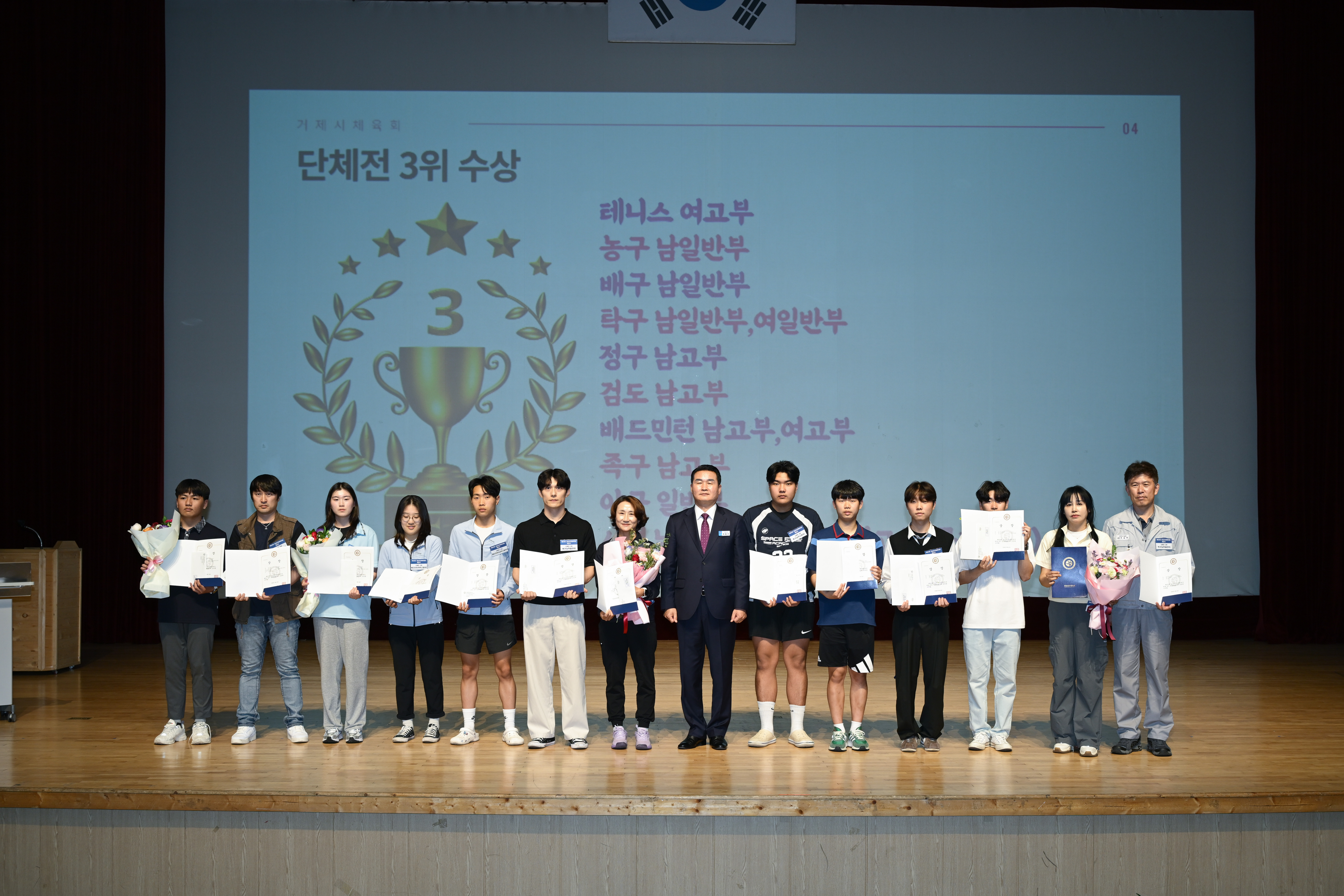 제63회 경남도민체전 거제시선수단 해단식 가져 현장 이미지