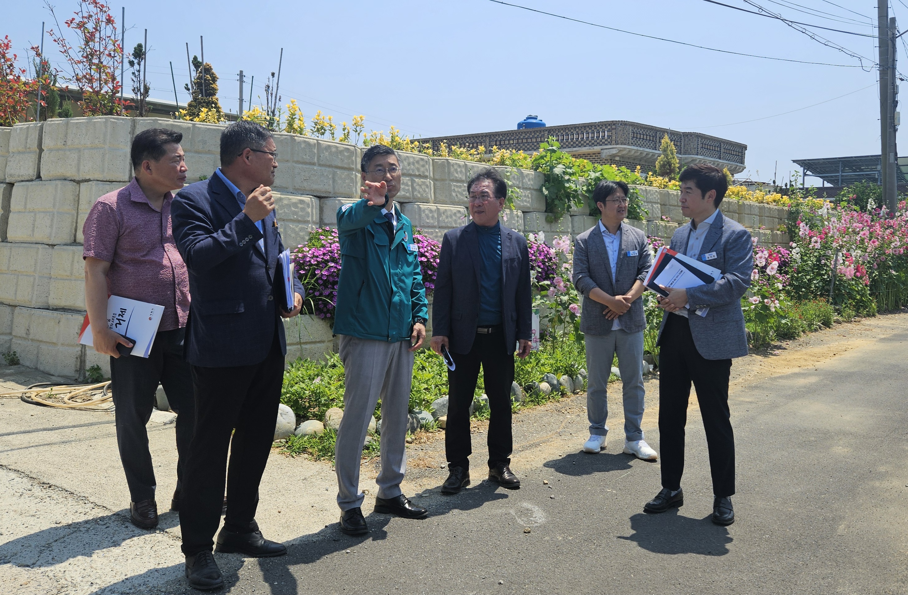 정석원 부시장, 수국축제 대비 남부면 현장 방문 현장 이미지