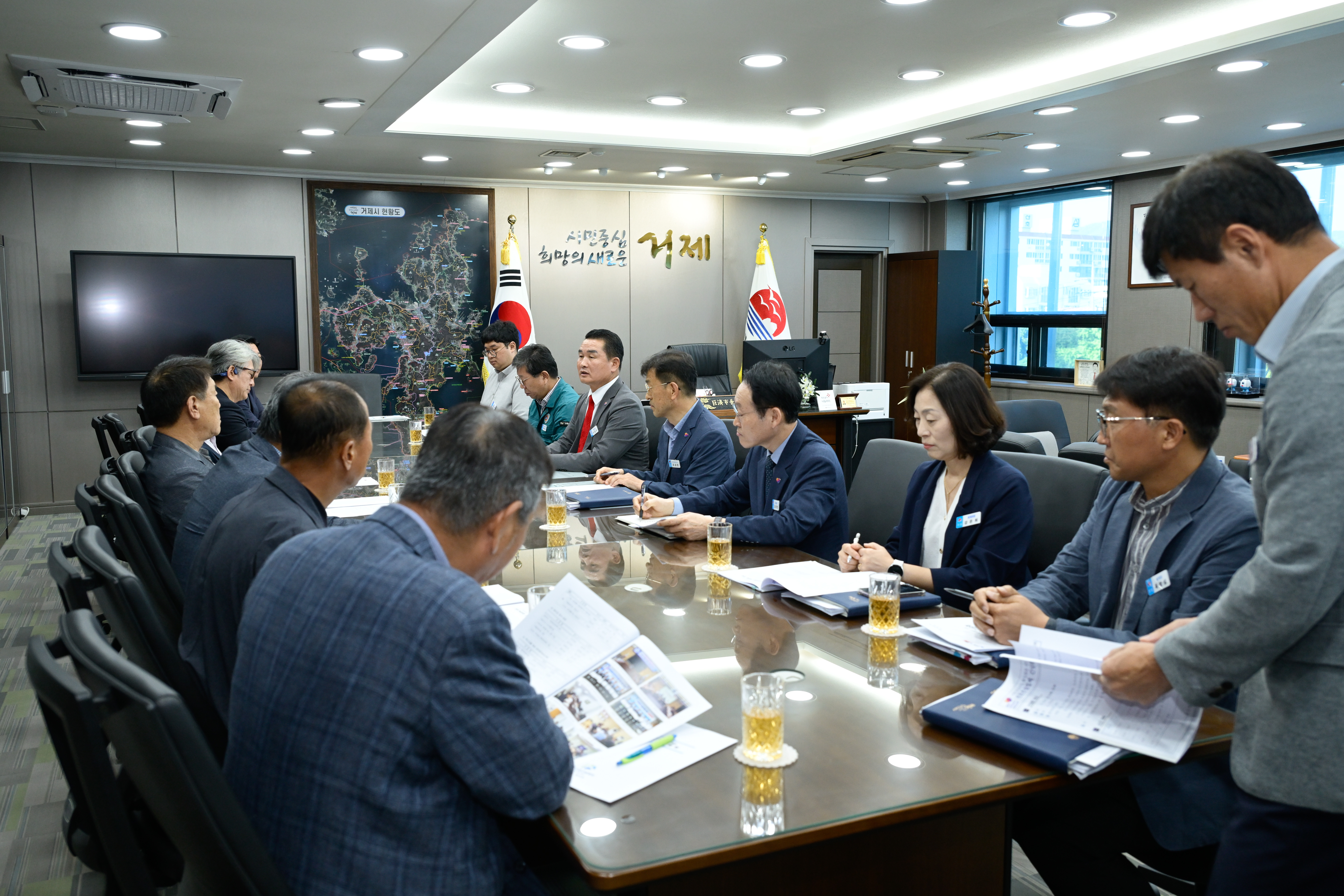 거제시,‘지역건설산업 활성화를 위한 전문건설업체 간담회’ 개최 1