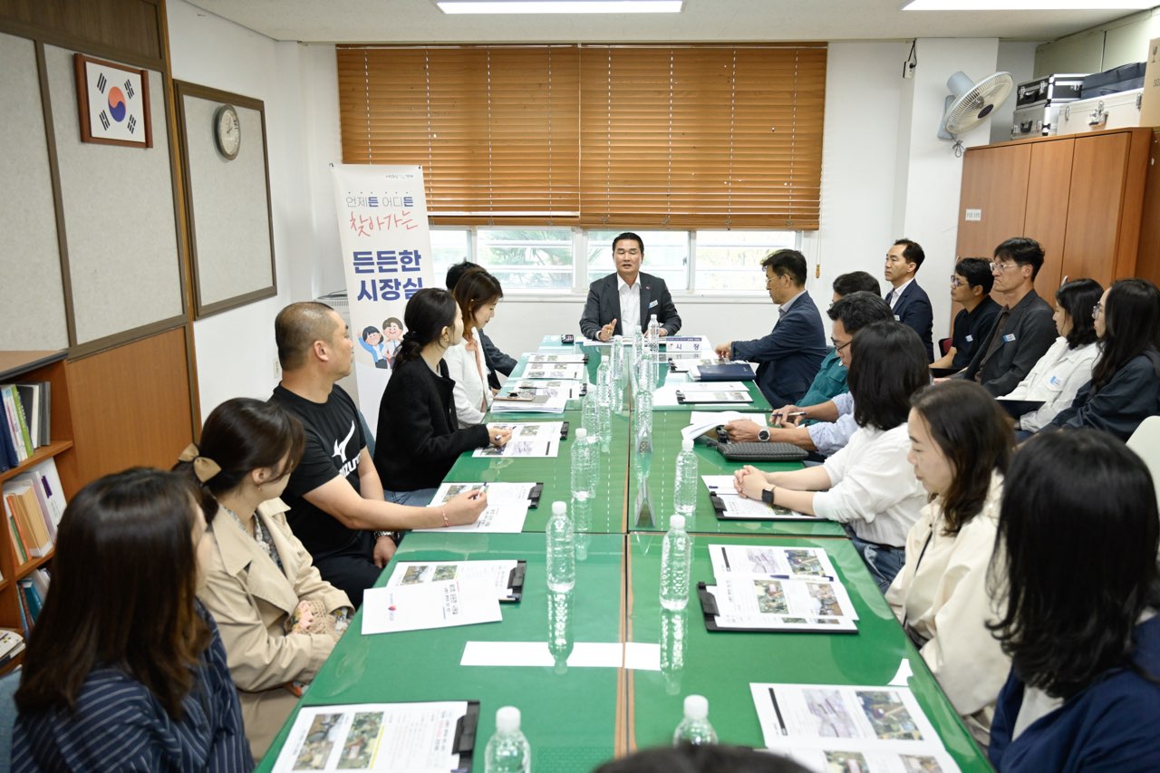 거제시, 든든한 시장실 통해 문동지역 불편해결 나서 현장 이미지